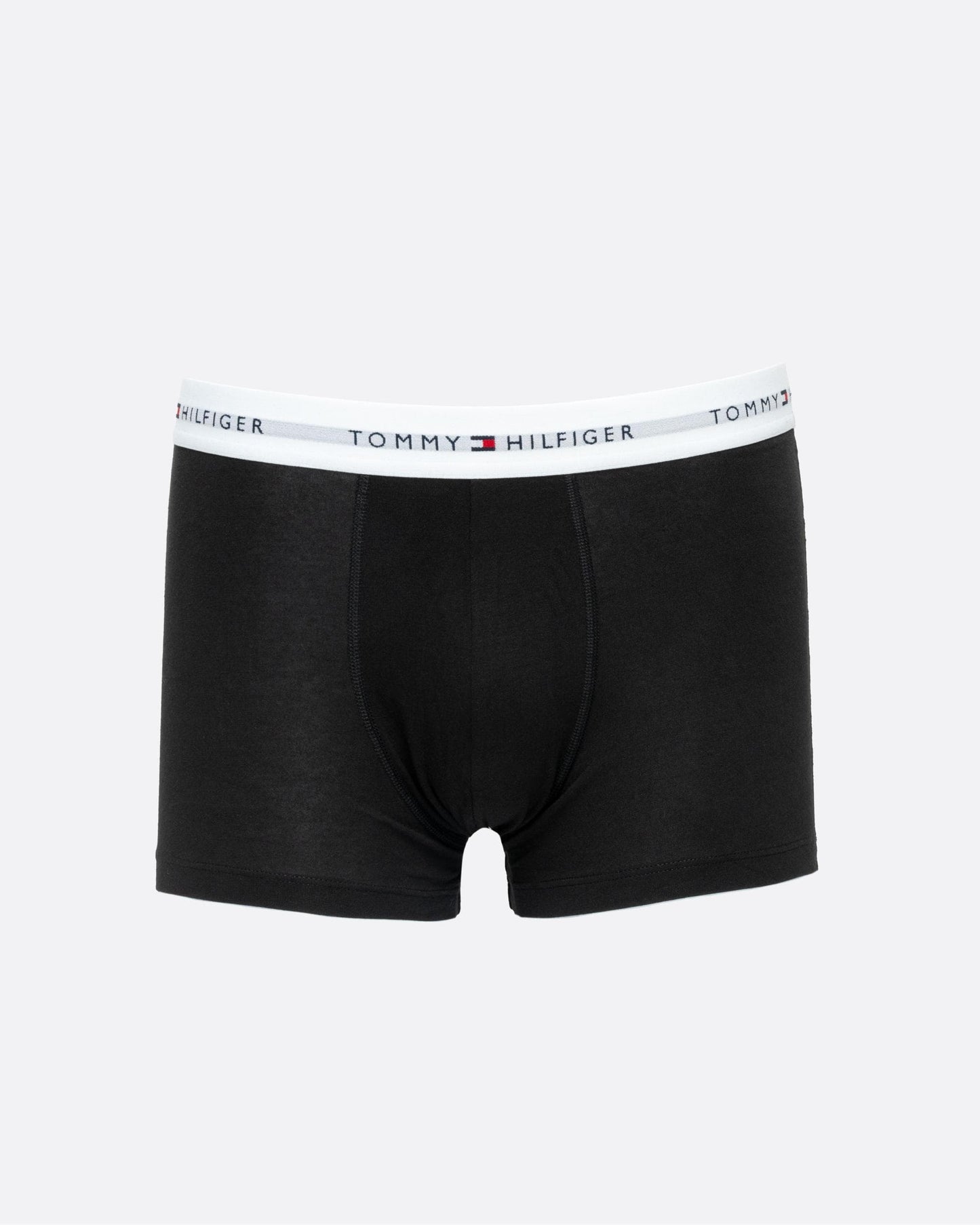 Tommy Hilfiger 3 Pack Mens Contrast Trunks - Desert Sky/Black/Grey Heather