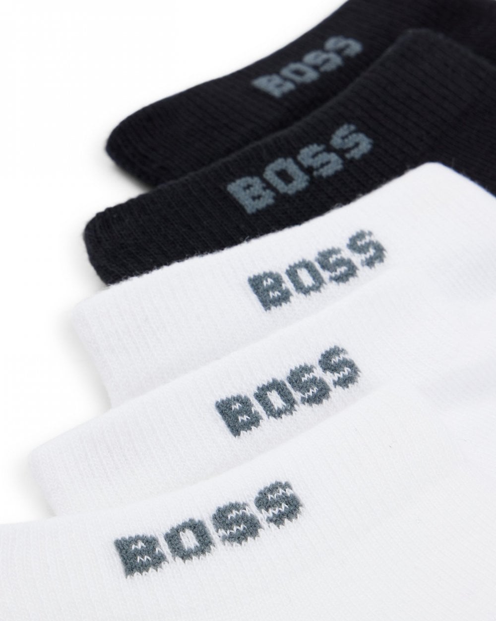 BOSS Orange BOSS Orange AS Uni Color Mens 5-Pack Cotton Blend Ankle Socks