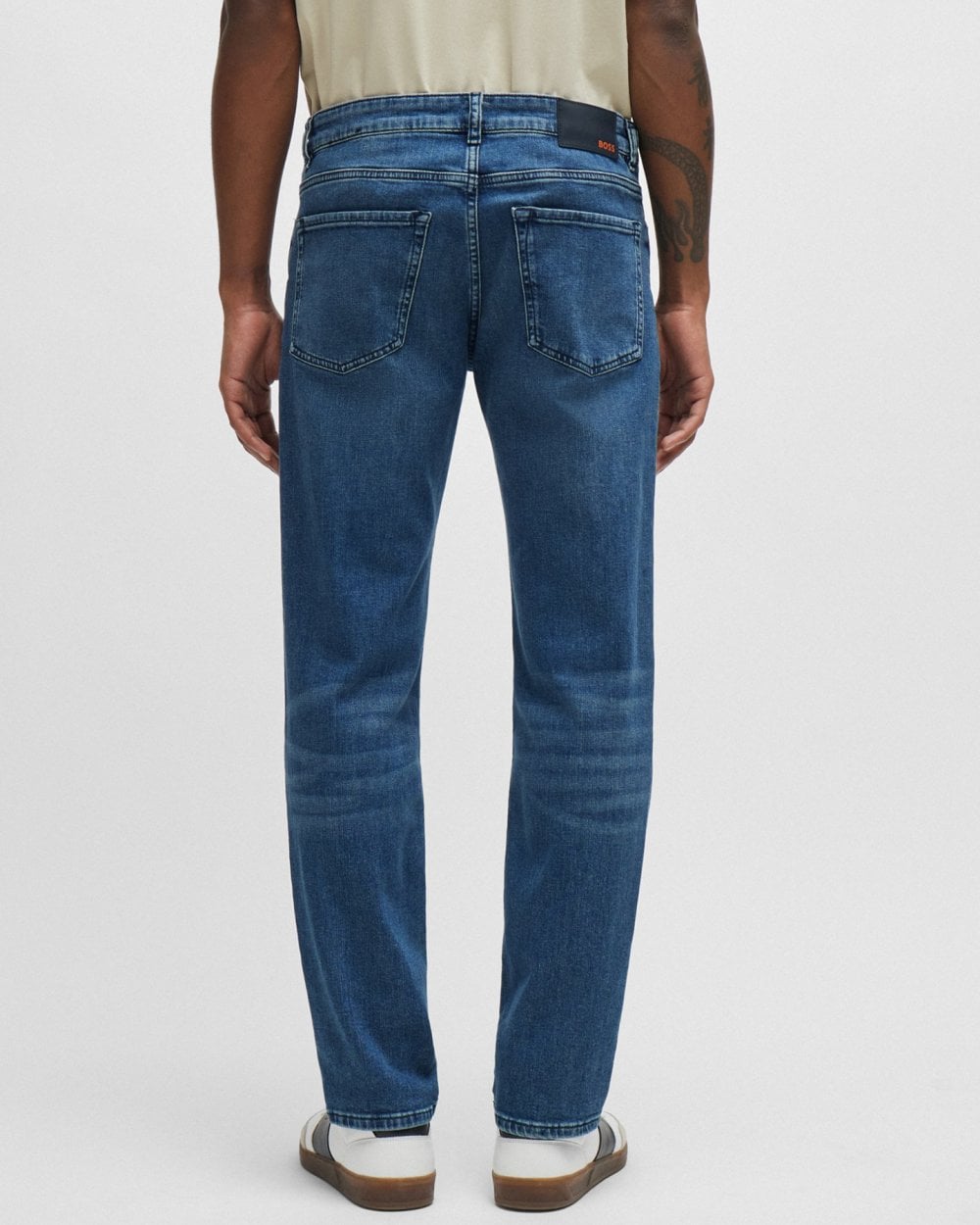 BOSS Orange BOSS Orange Re.Maine BC-C Regular Fit Jeans in Mid Blue Comfort-Stretch Denim NOS
