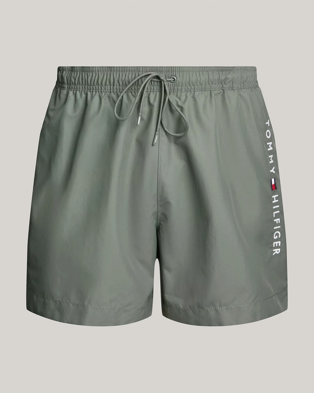 Tommy Hilfiger Medium Drawstring Mens Swim Shorts - Stonewash Green