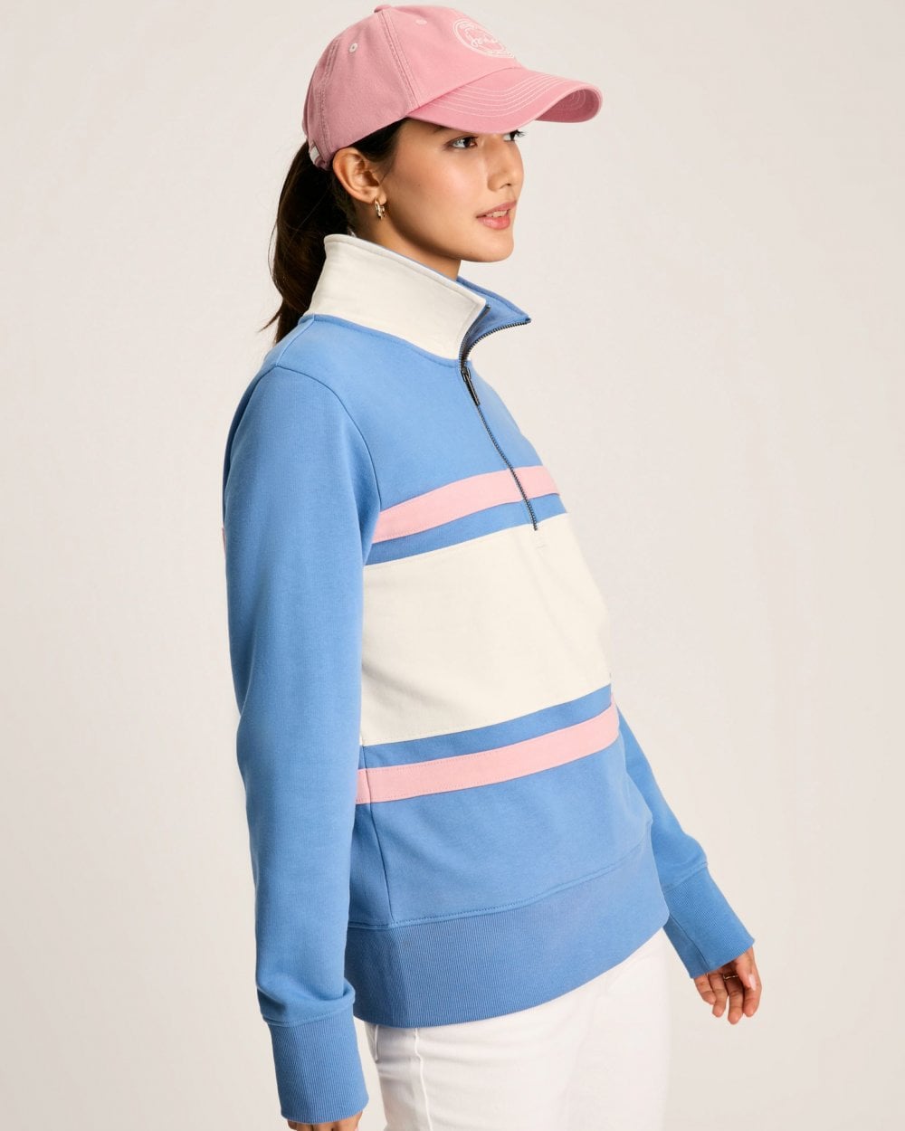 Joules Tadley Womens Half Zip Sweatshirt 224322