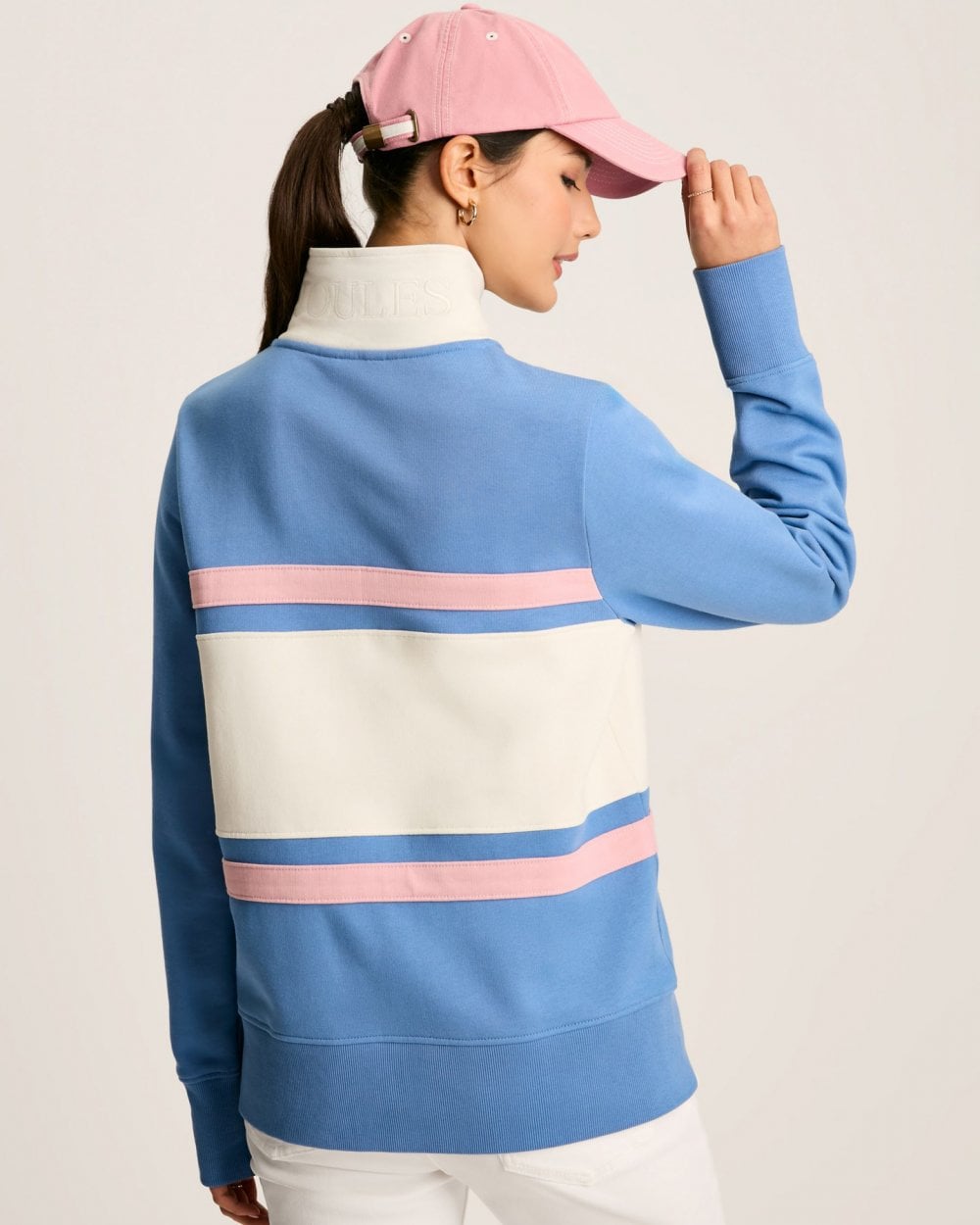 Joules Tadley Womens Half Zip Sweatshirt 224322
