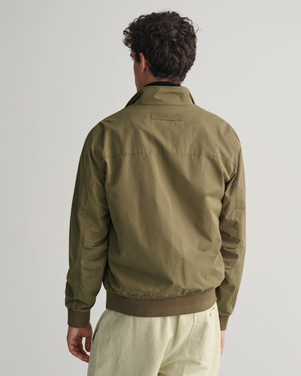 GANT Mens Lightweight Harrington Jacket - 301 Juniper Green