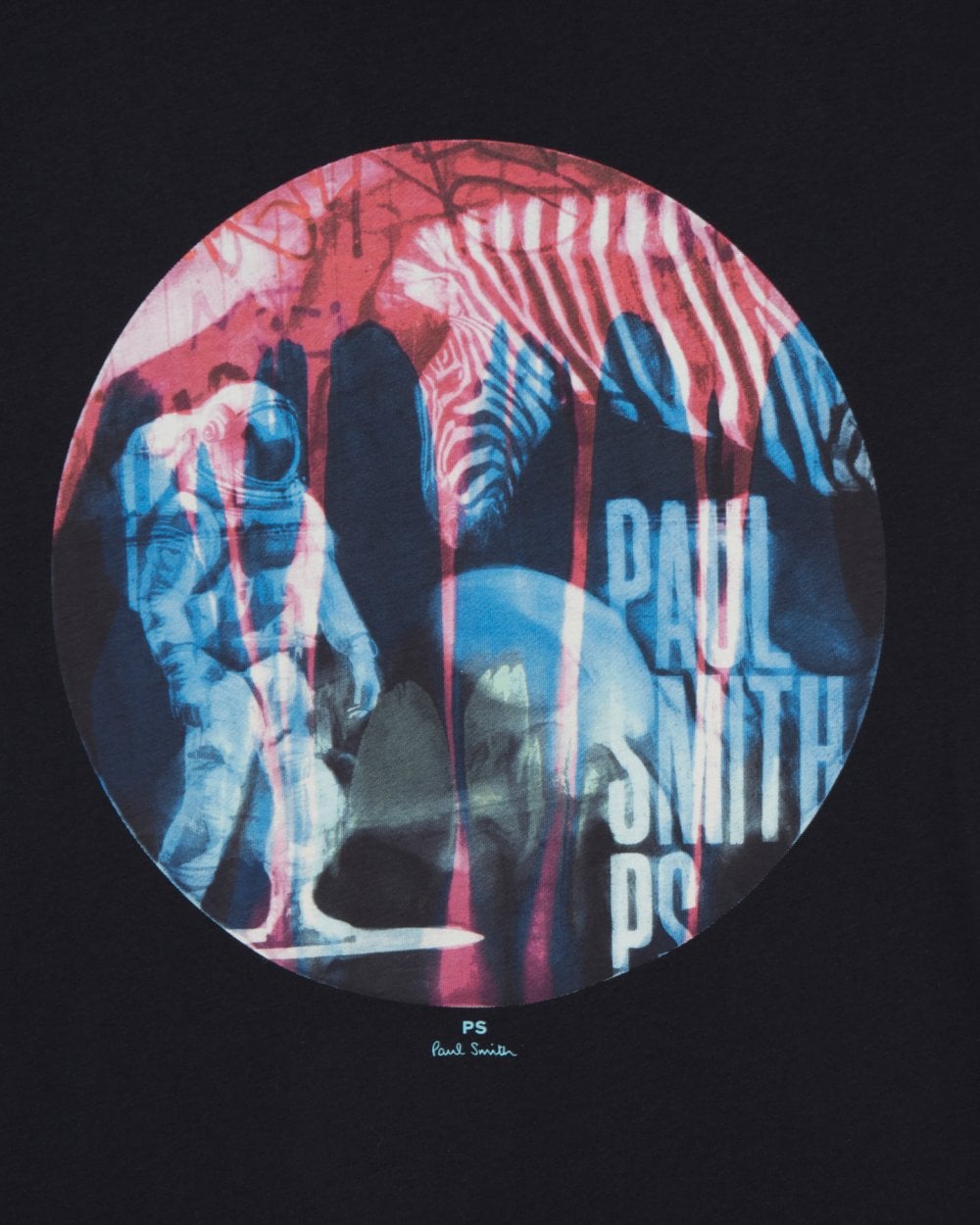 Paul Smith PS Paul Smith Mens Regular Fit Short Sleeve Astronaut T-Shirt