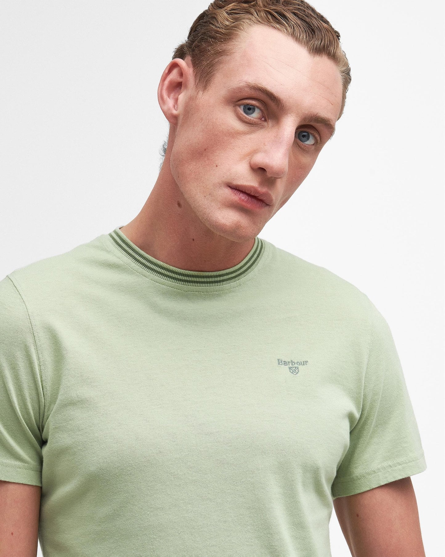 Barbour Austwick Mens T-Shirt - Vintage Green