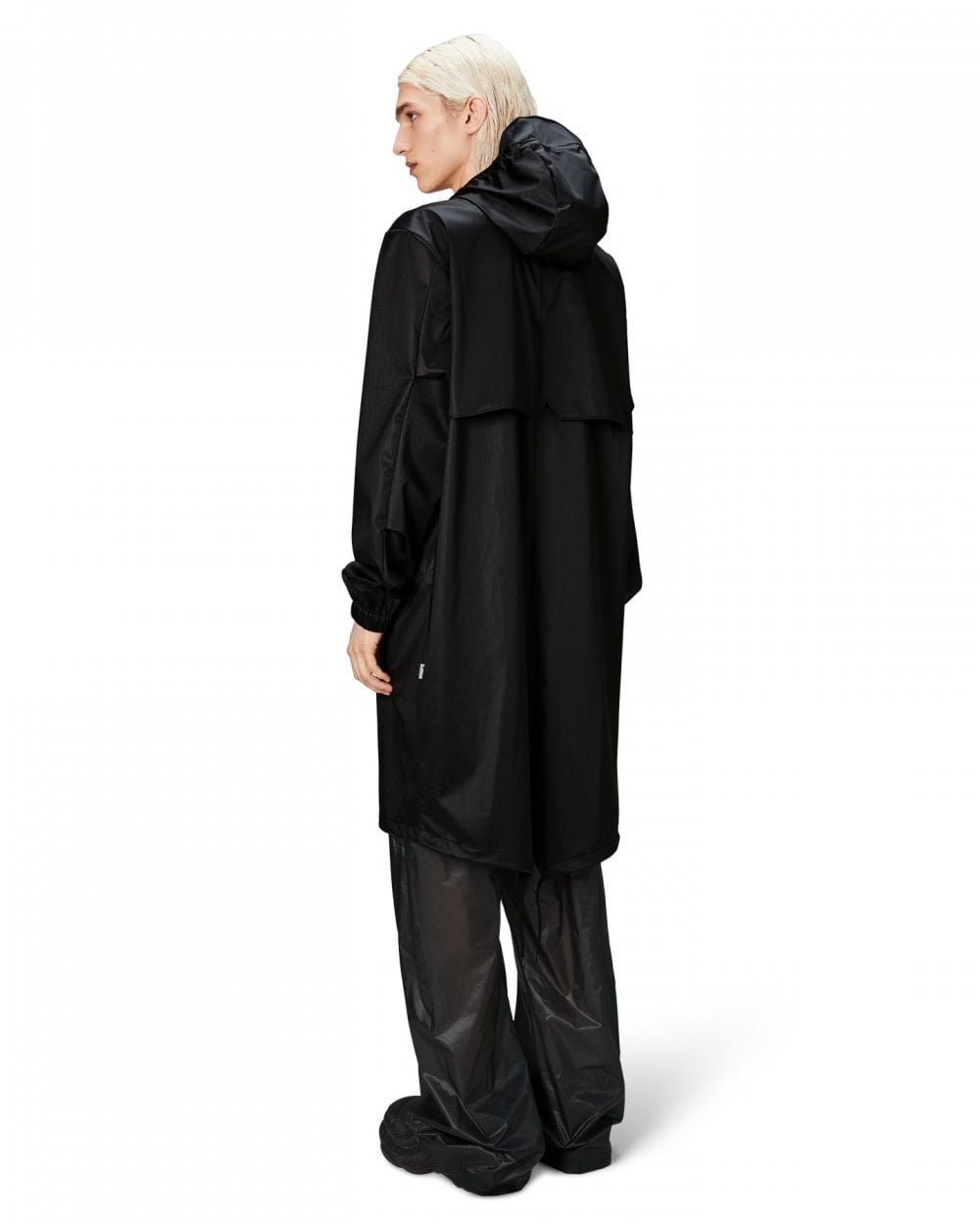 Rains Unisex Fishtail Parka - 84 Black Grain