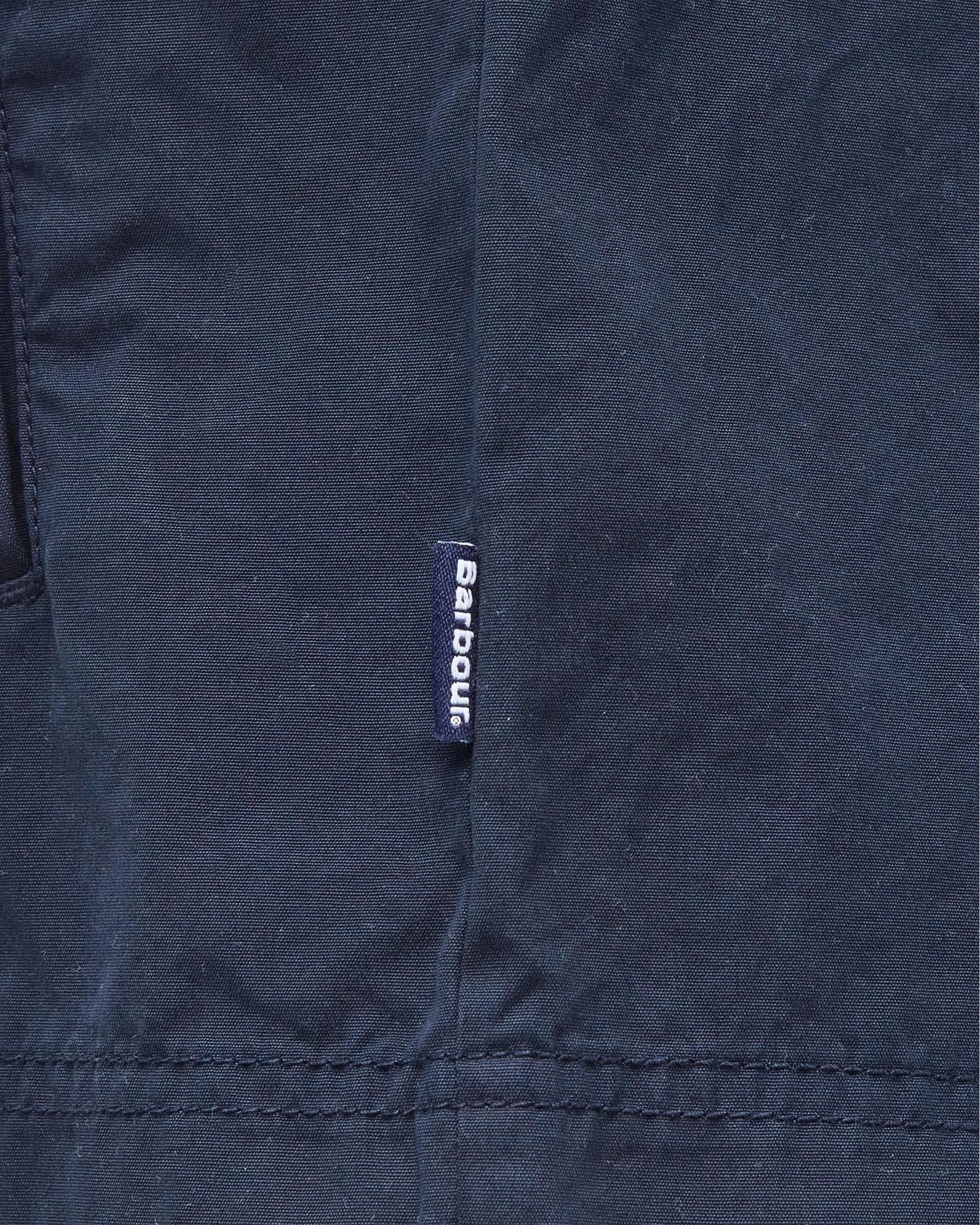 Barbour Castlebay Mens Garment Dyed Overshirt - Navy