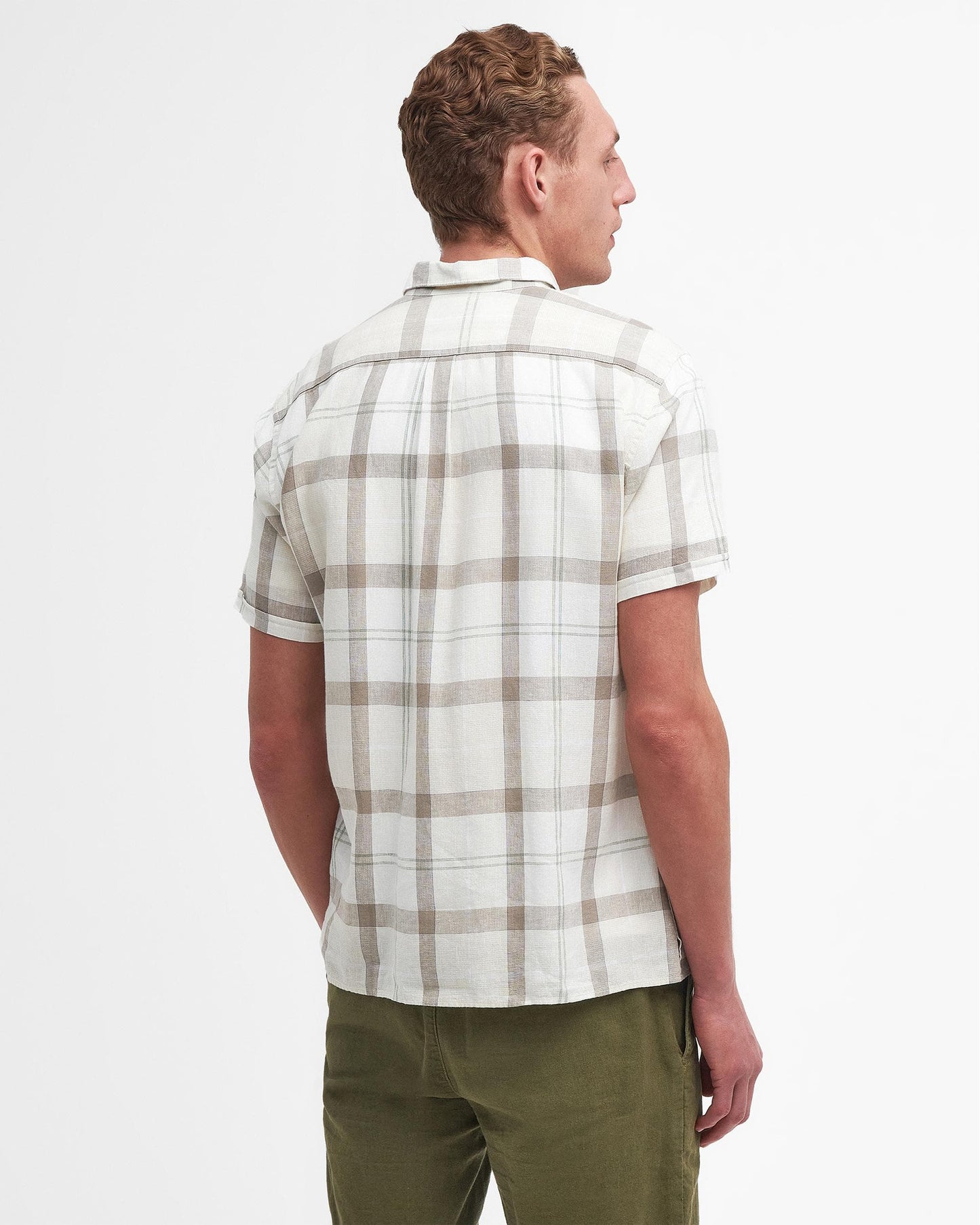 Barbour Croft Mens Summer Shirt - Saltmarsh Tartan