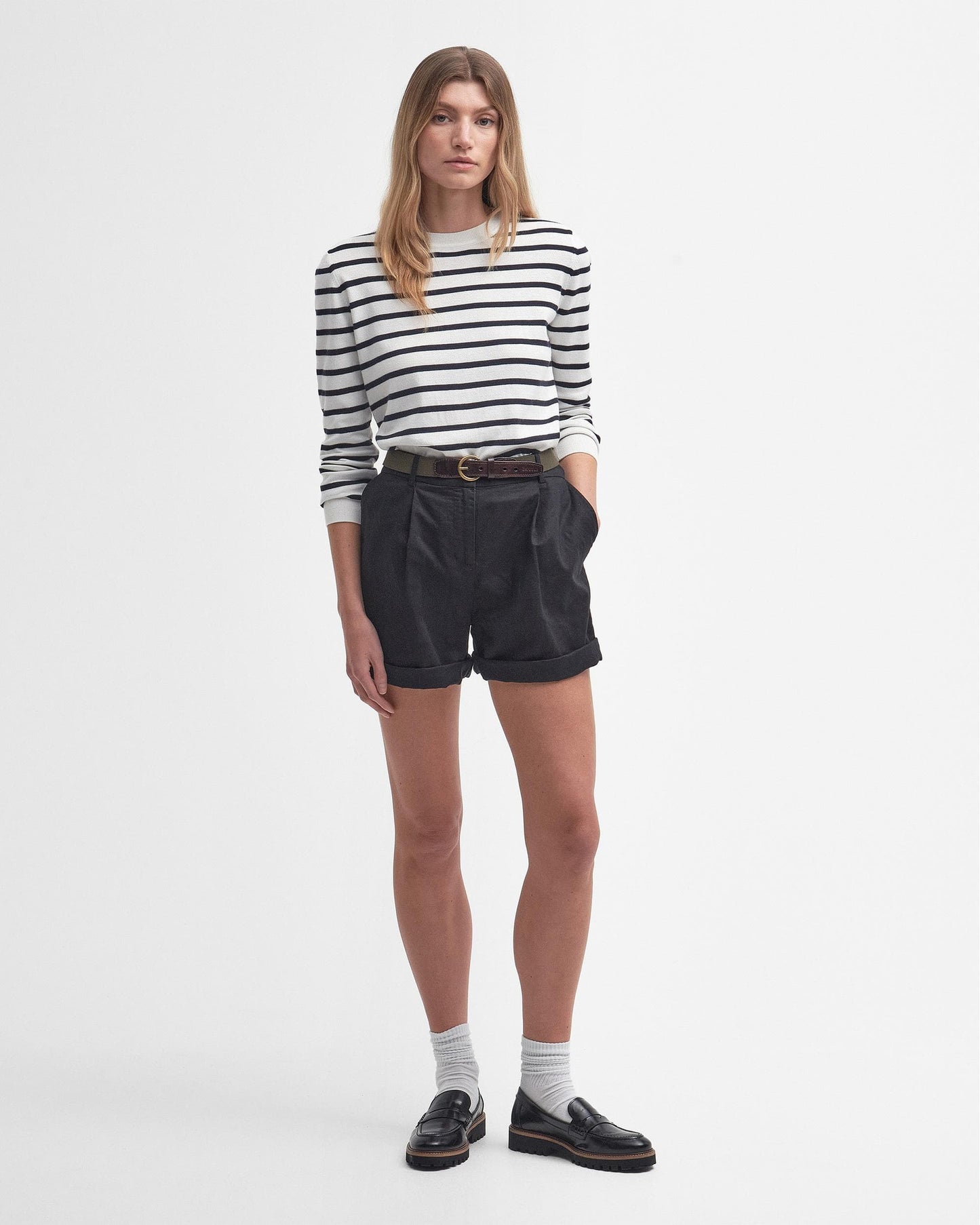 Barbour Ellewood Womens Stripe Knitted Jumper