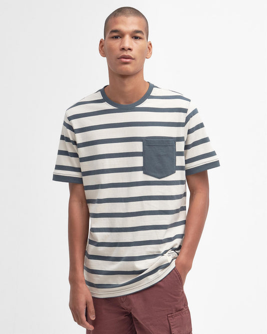 Barbour Barbour Handale Stripe Mens Tailored T-Shirt