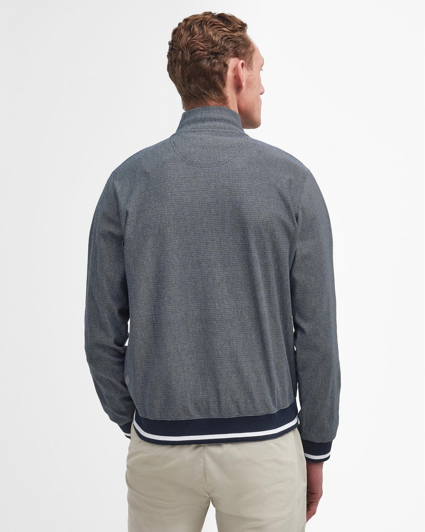 Barbour Barbour Houndwood Mens Tailored Half Zip Sweatshirt