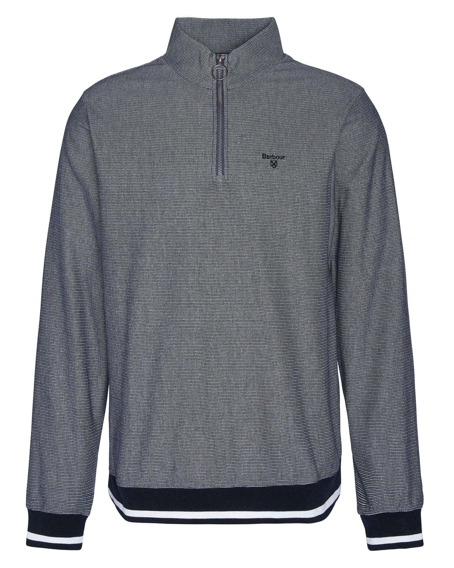 Barbour Barbour Houndwood Mens Tailored Half Zip Sweatshirt