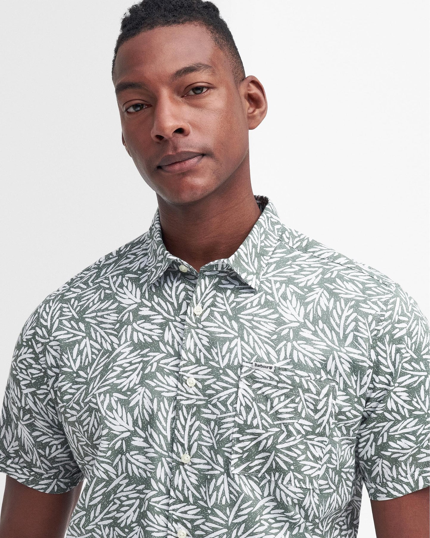 Barbour Barbour Jackstone Mens Regular Printed Summer Shirt