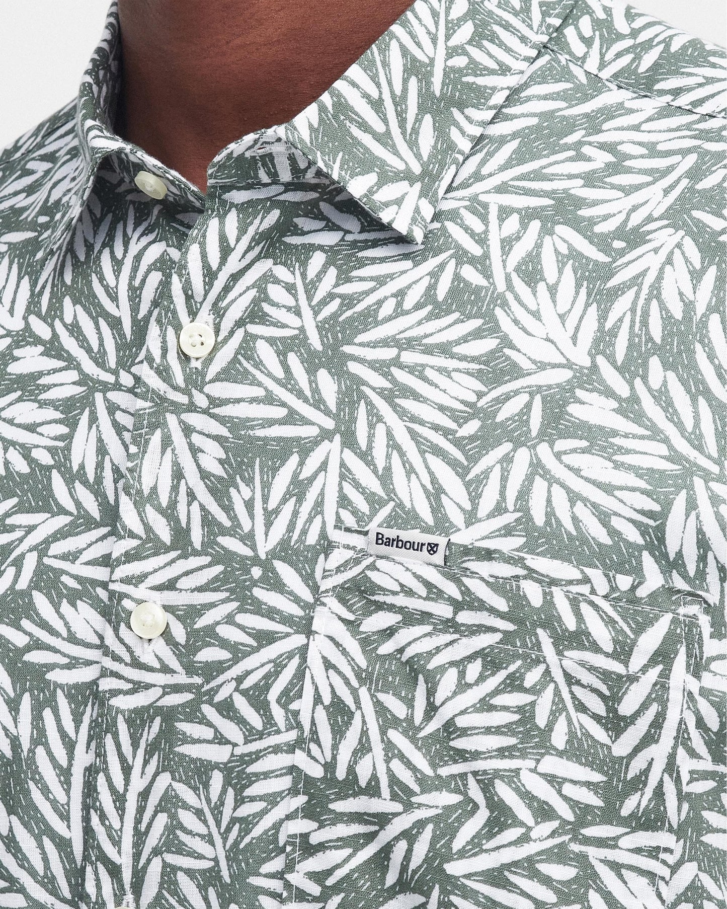 Barbour Barbour Jackstone Mens Regular Printed Summer Shirt
