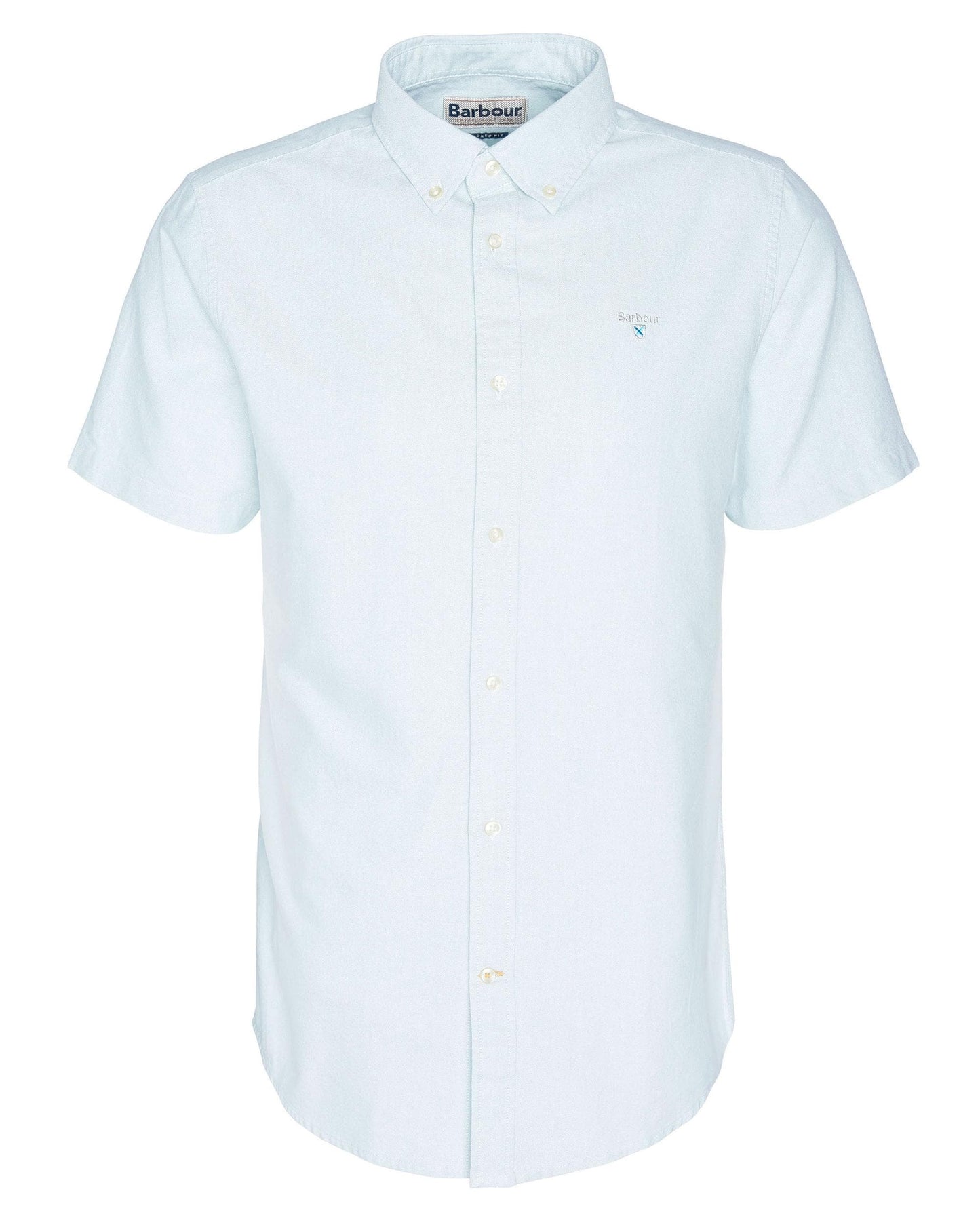 Barbour Oxtown Mens Tailored Shirt - Blue Chalk