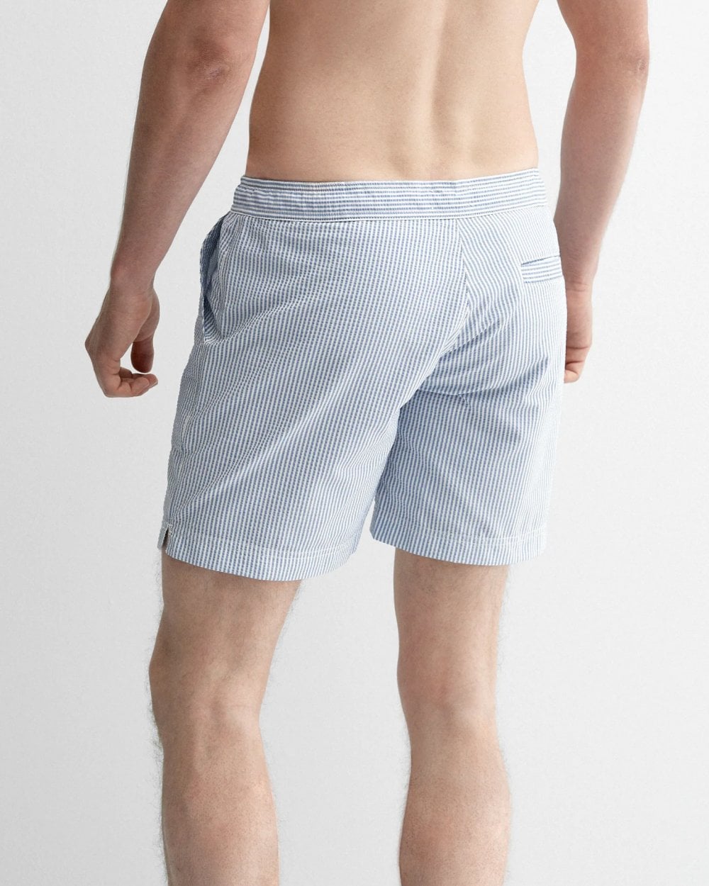 Oliver Sweeney Oliver Sweeney Monforte Mens Cotton Seersucker Swim Shorts