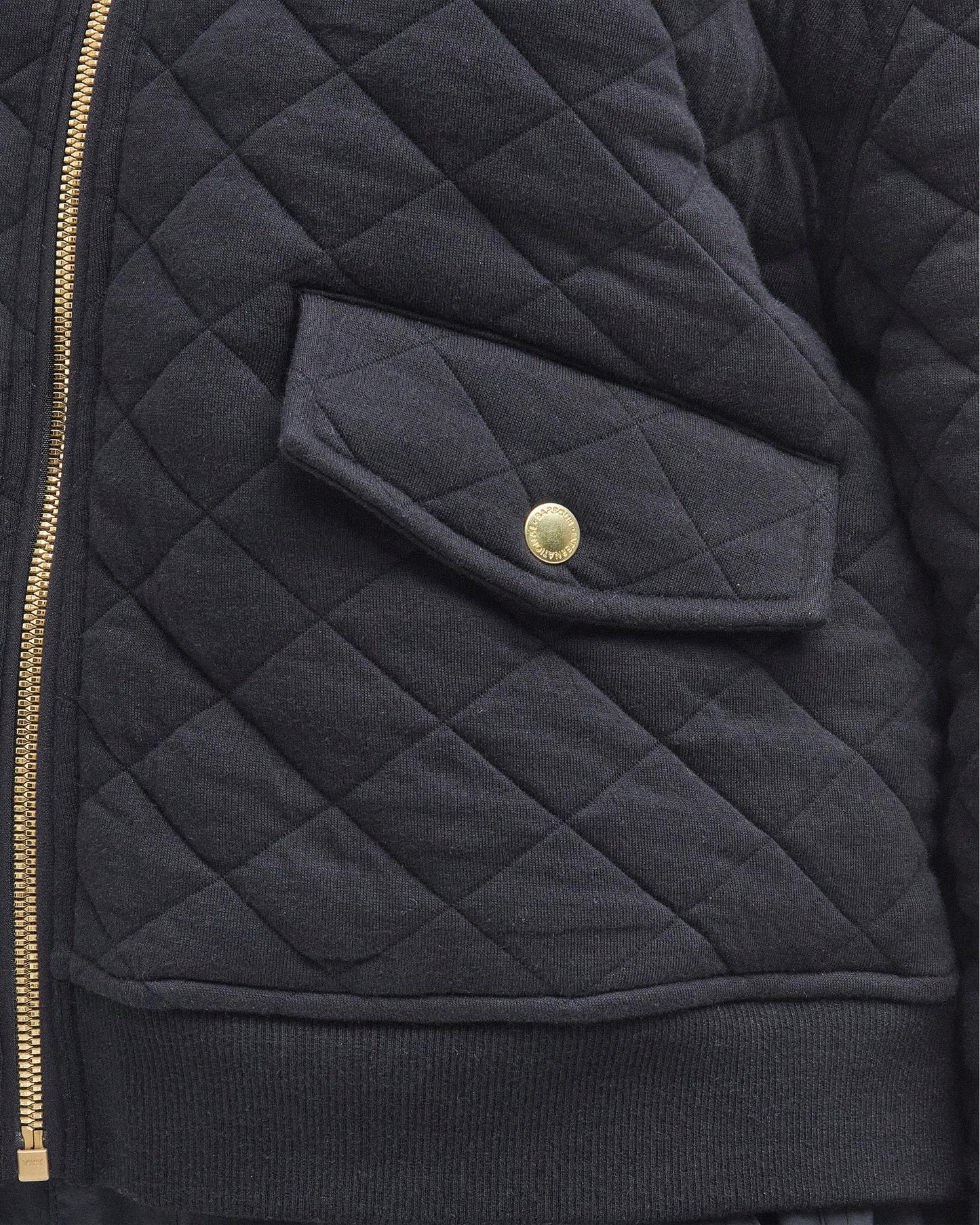 Barbour International Alicia Womens Quilted Bomber Jacket