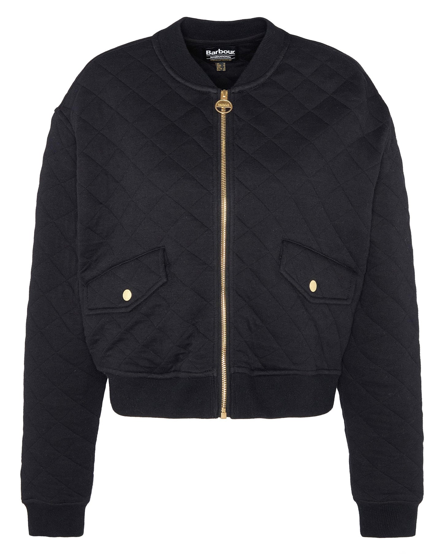 Barbour International Alicia Womens Quilted Bomber Jacket