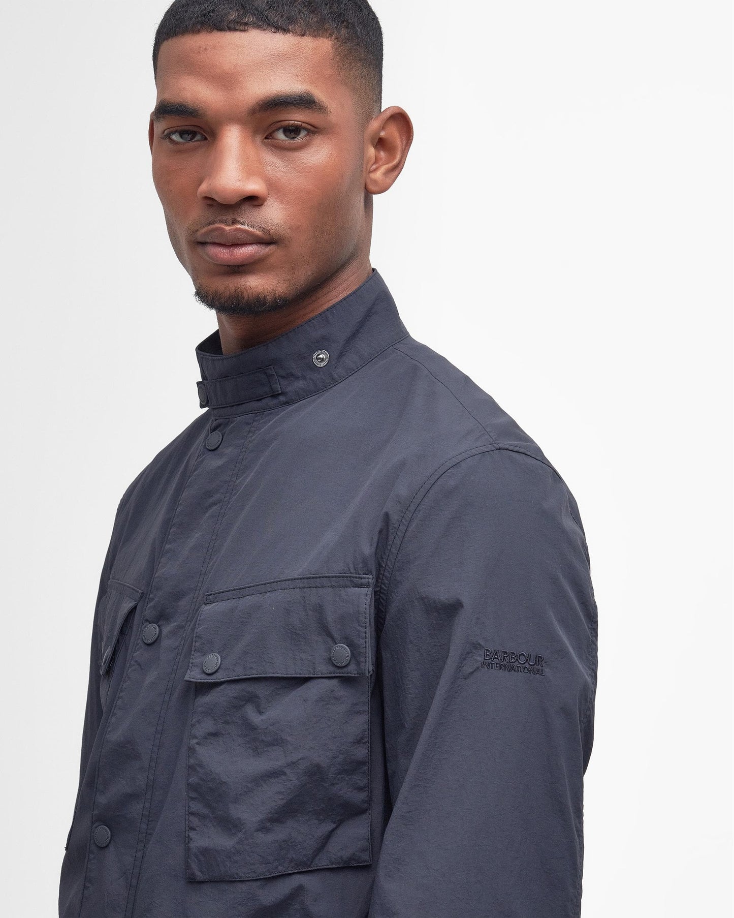 Barbour International Barbour International Hayledon Mens Tailored Biker Jacket
