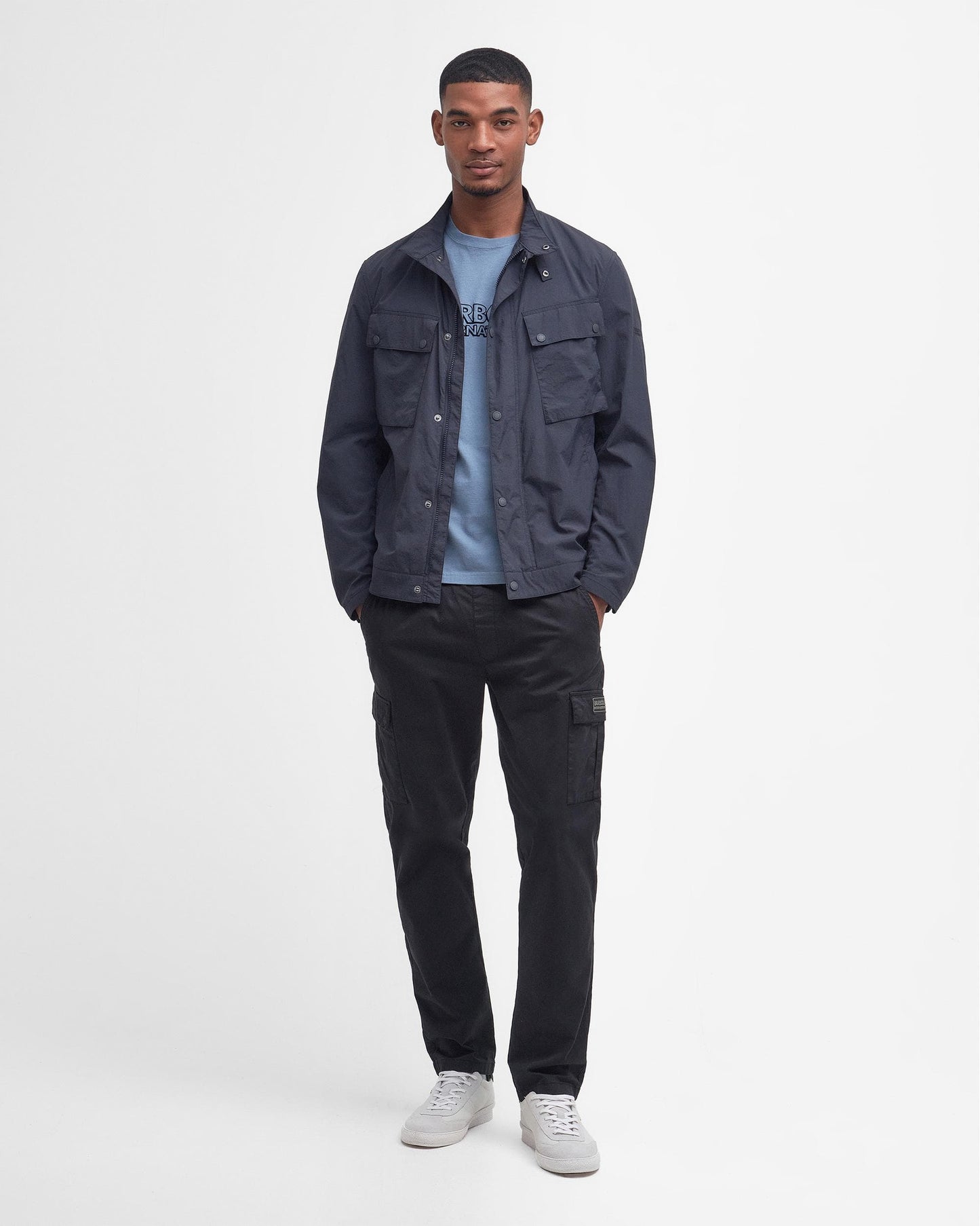 Barbour International Barbour International Hayledon Mens Tailored Biker Jacket