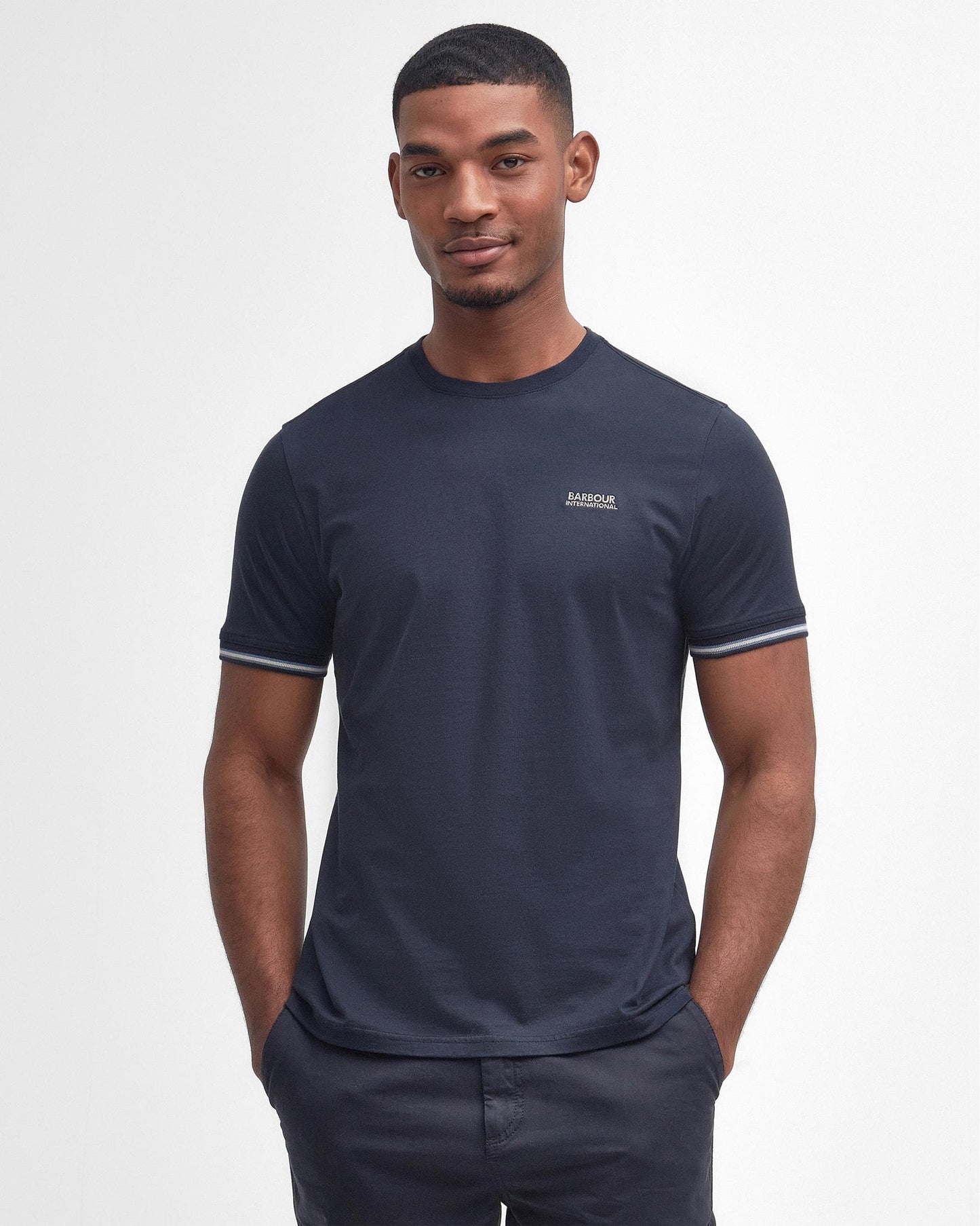 Barbour International Torque Tipped Mens Tailored T-Shirt