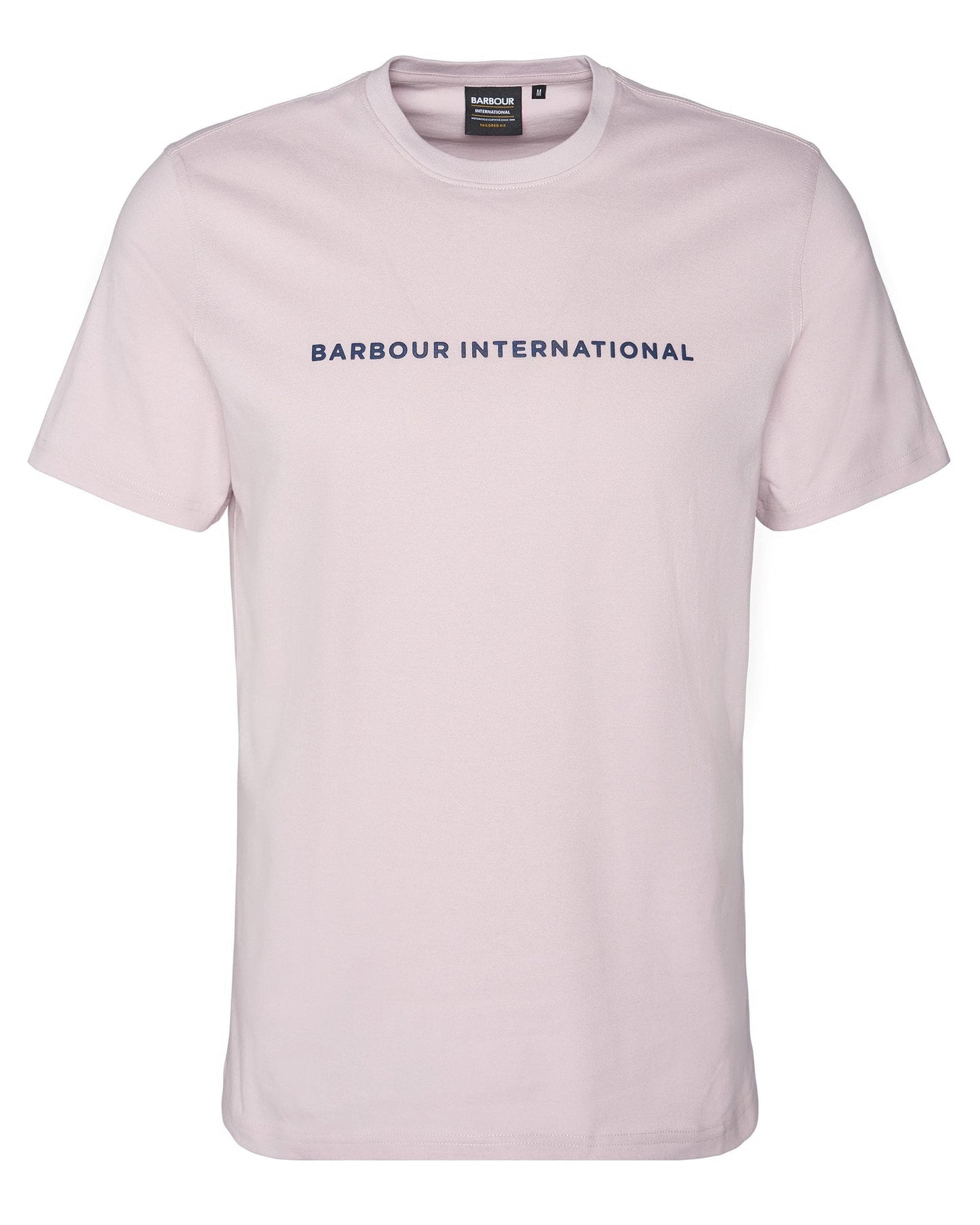 Barbour International Motored Mens Tailored T-Shirt - Dusk Pink