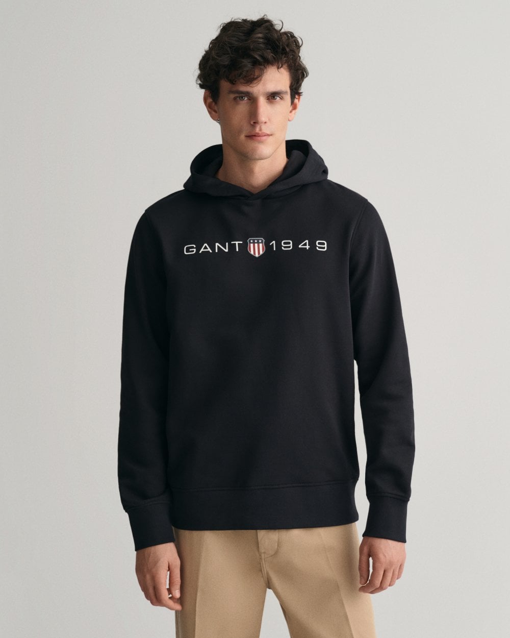 GANT Mens Printed Graphic Hoodie