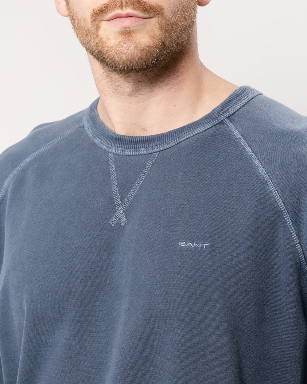 GANT GANT Mens Sunfaded Crew-Neck Sweatshirt