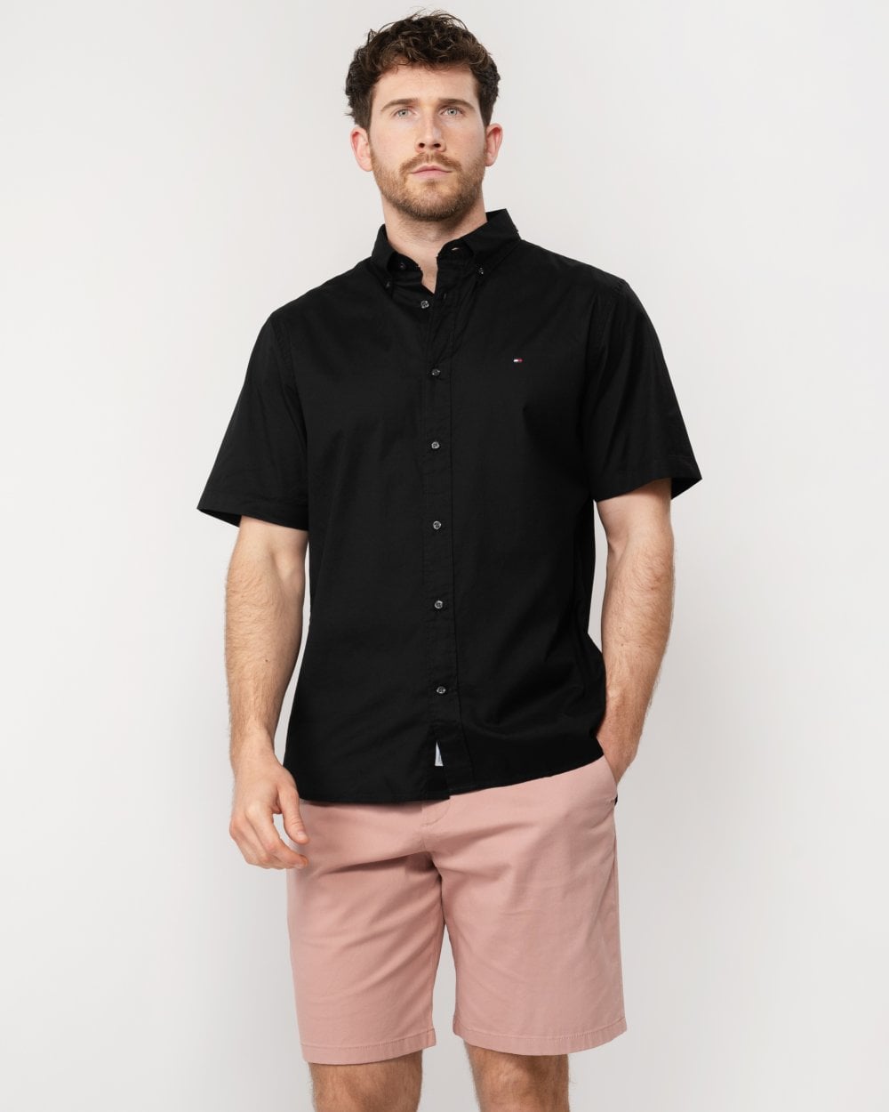 Tommy Hilfiger Flex Poplin Mens Shirt
