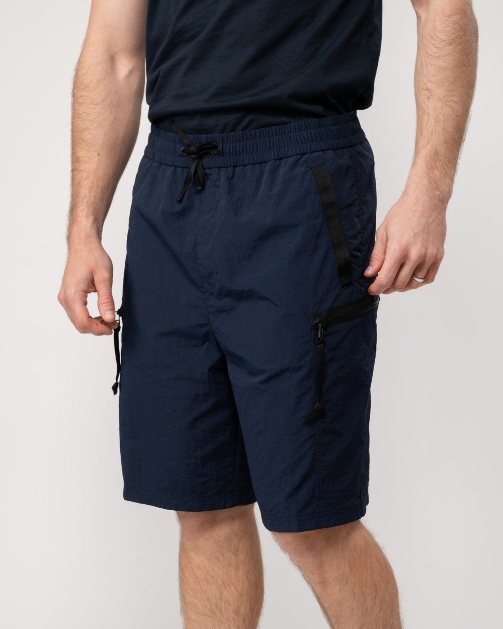 Armani Exchange Armani Exchange Mens Shell Fabric Shorts