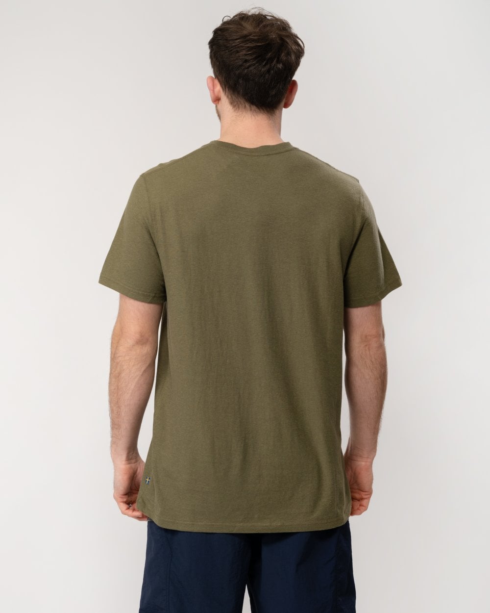 Fjallraven Mens Hemp Blend T-Shirt - Green 620
