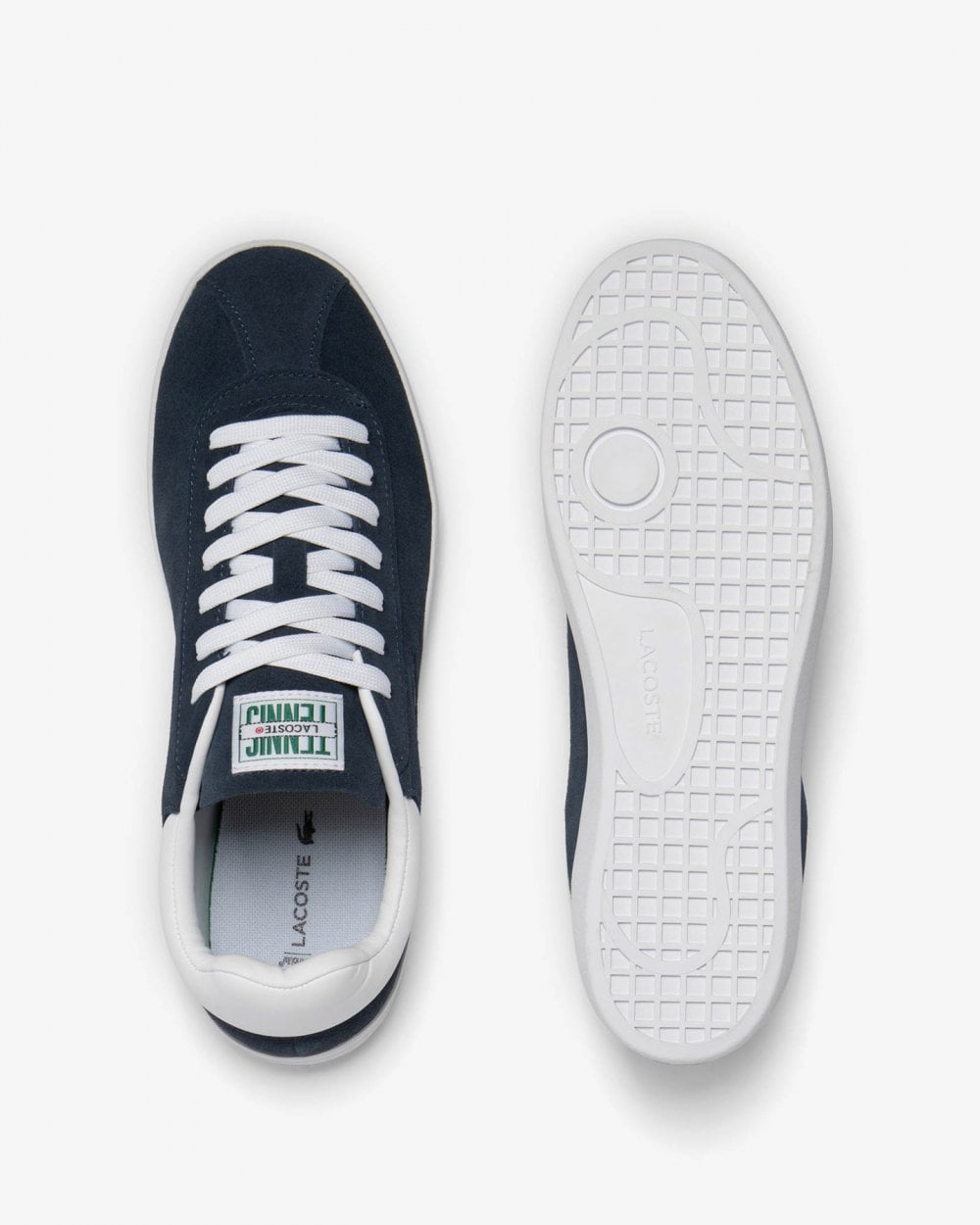 Lacoste Baseshot Mens Suede Trainers