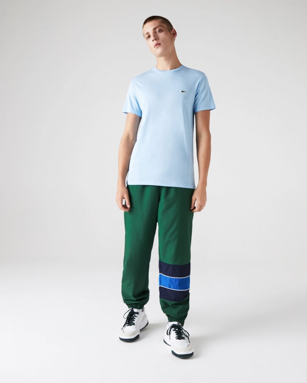 Lacoste Mens Crew Neck Pima Cotton Jersey T-shirt