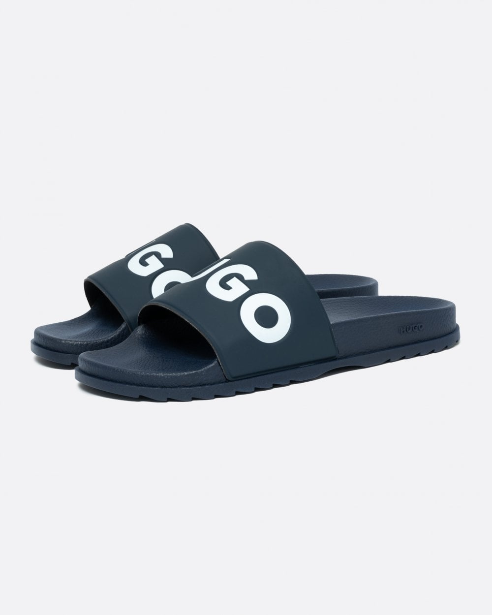 HUGO Match Mens Slides With Logo Strap NOS