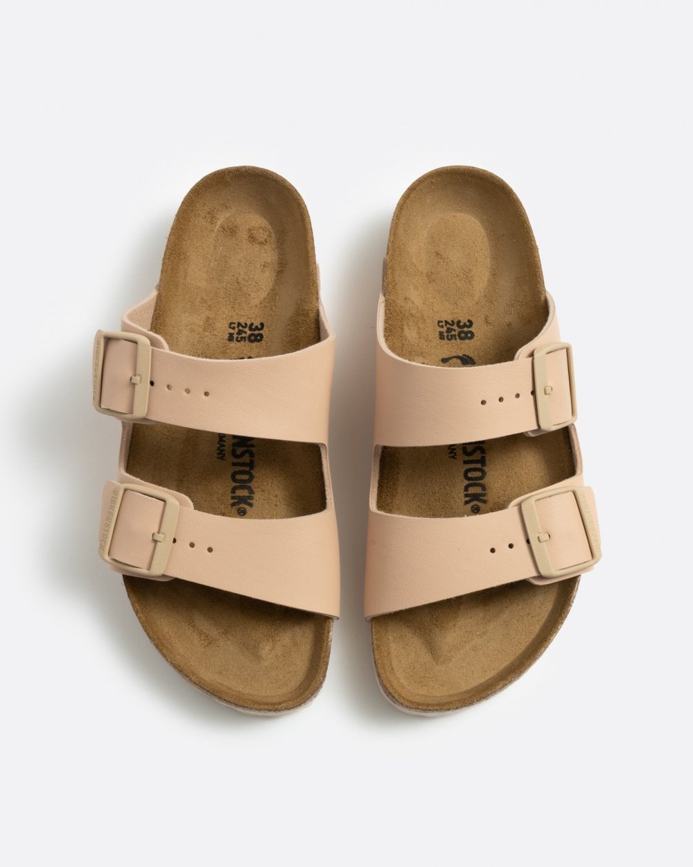 Birkenstock Arizona Birko Flor Womens Sandals - New Beige