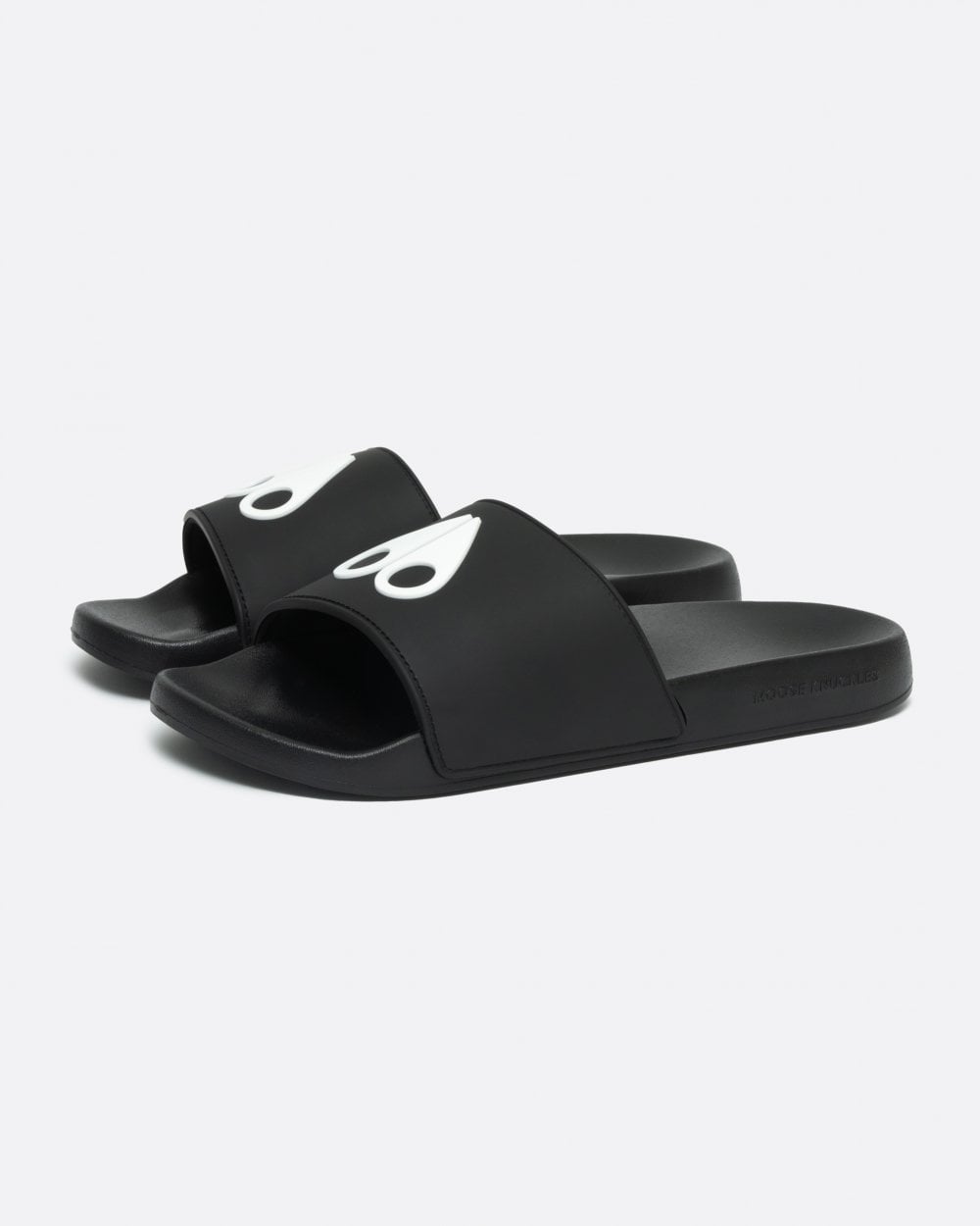 Moose Knuckles Mens Logo Icon Sport Slides
