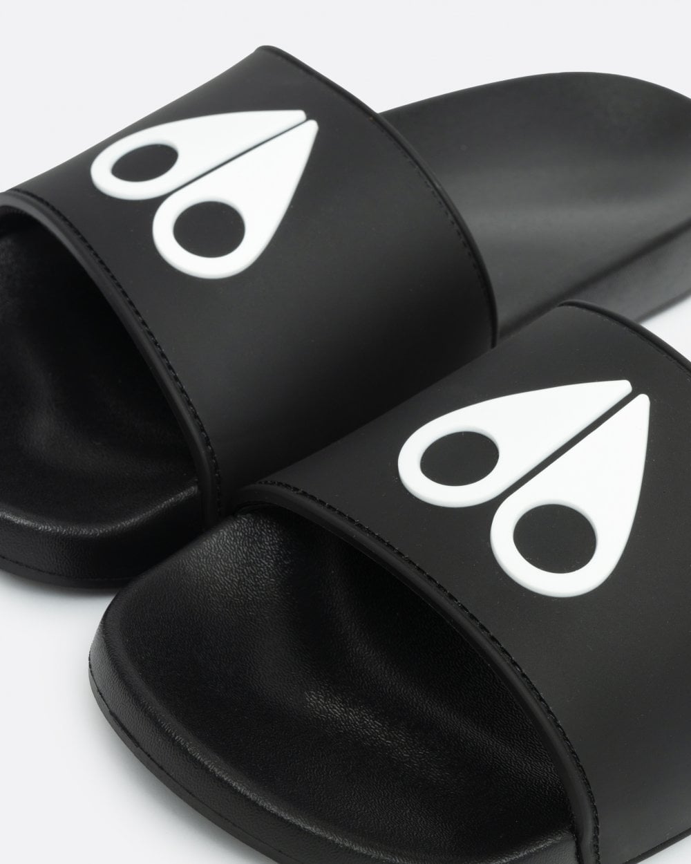 Moose Knuckles Mens Logo Icon Sport Slides