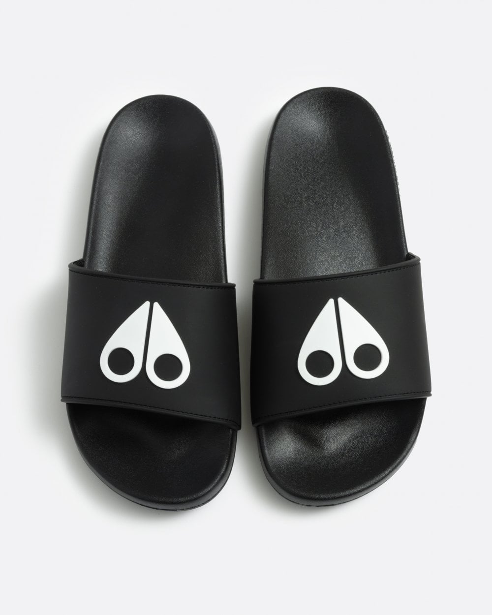 Moose Knuckles Mens Logo Icon Sport Slides