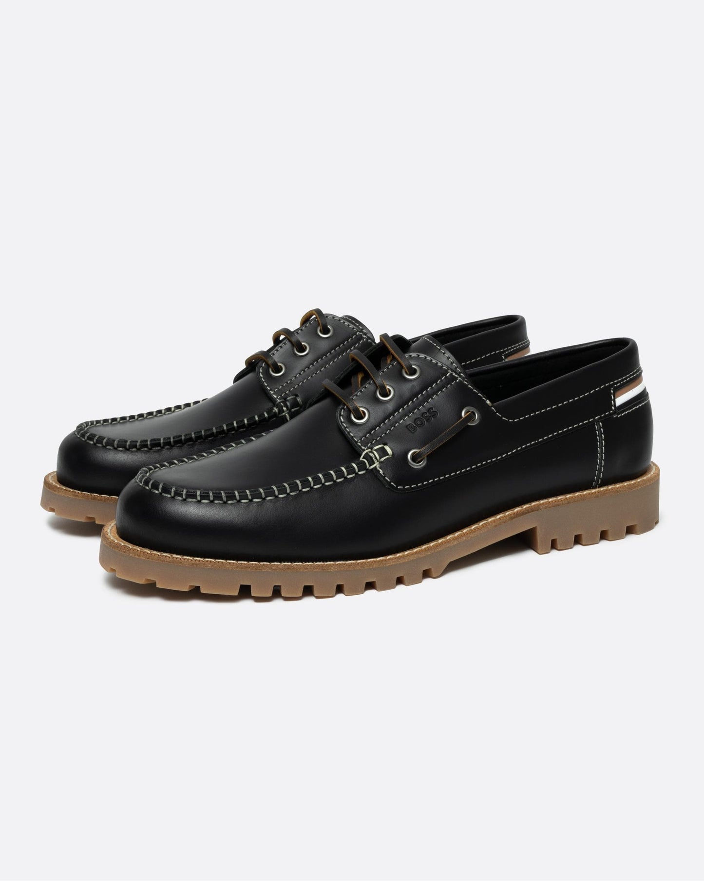 BOSS Orange Tirian Mens Boat Shoes