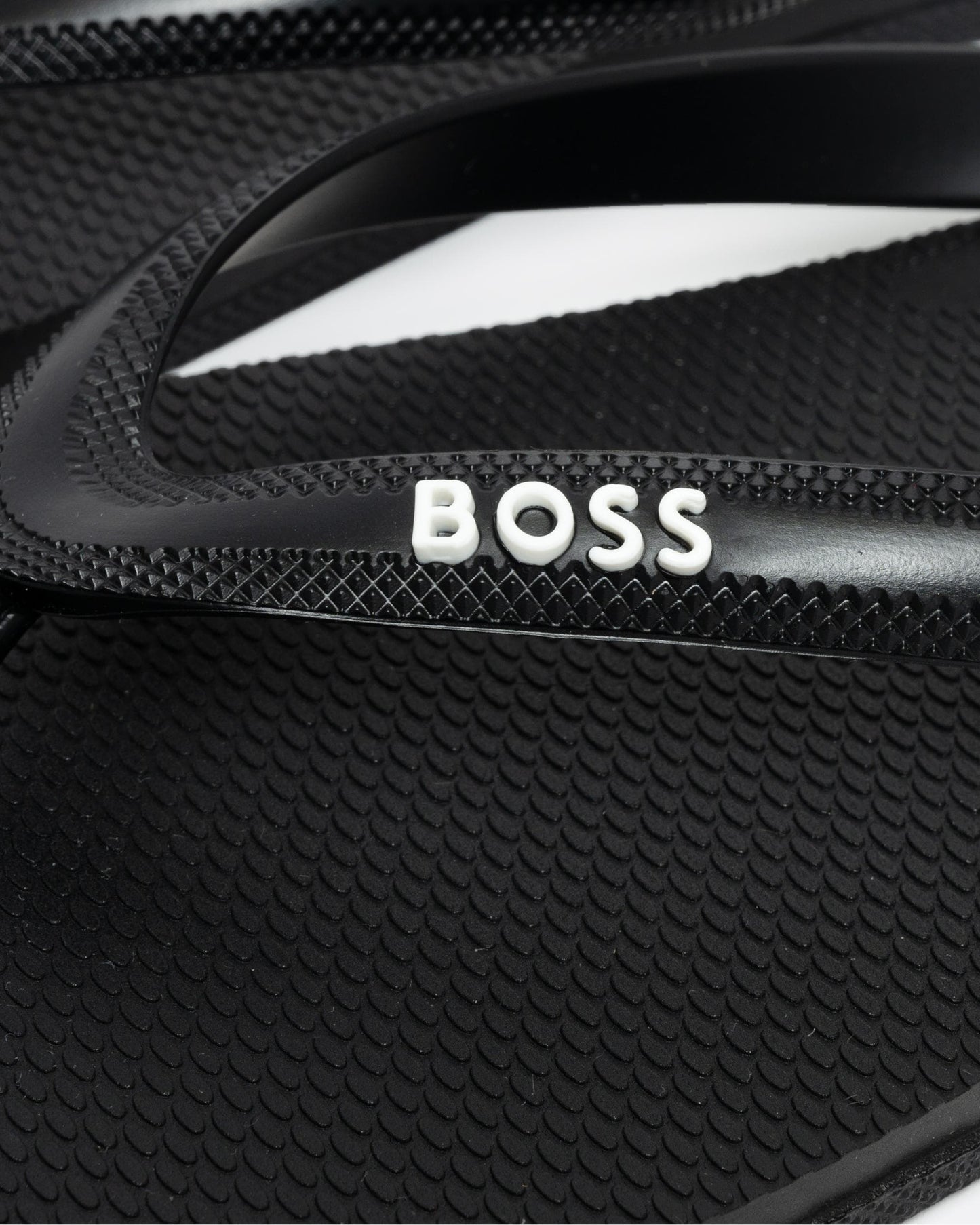 BOSS Orange Tracy Thong Mens Flip Flops - Black 001