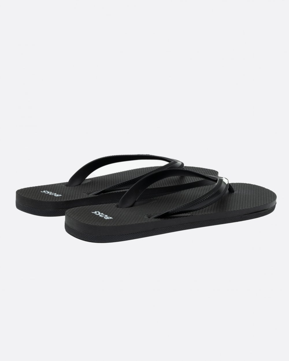 BOSS Orange Tracy Thong Mens Flip Flops - Black 001