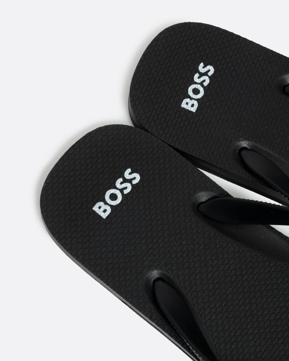 BOSS Orange Tracy Thong Mens Flip Flops - Black 001