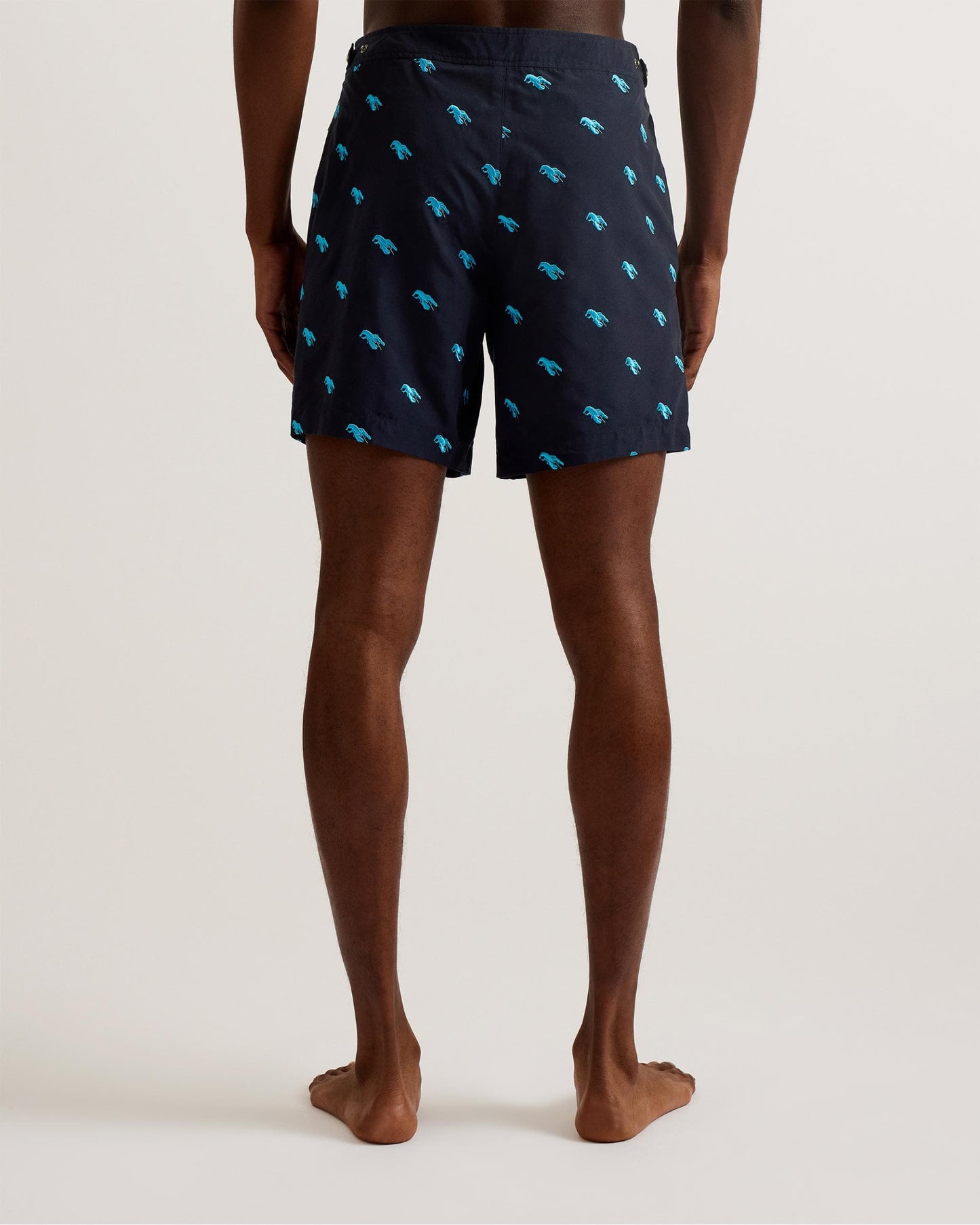 Ted Baker Ted Baker LOBTA Mens Embroidered Lobster Swim Shorts