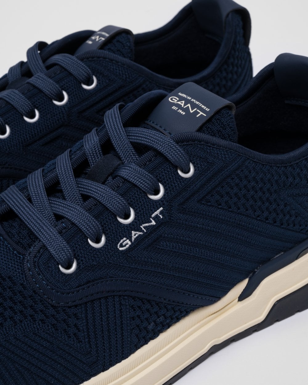 GANT Jeuton Mens Knit Trainers - G69 Marine