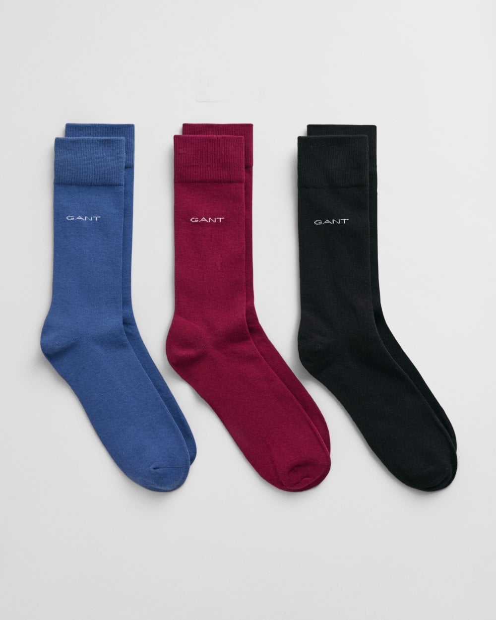 GANT Mens Soft Cotton Socks 3-Pack