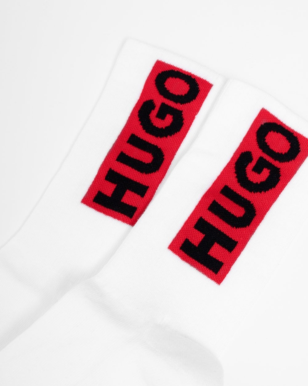 HUGO HUGO 3 Pack QS Logo Design Mens Combed Cotton Socks