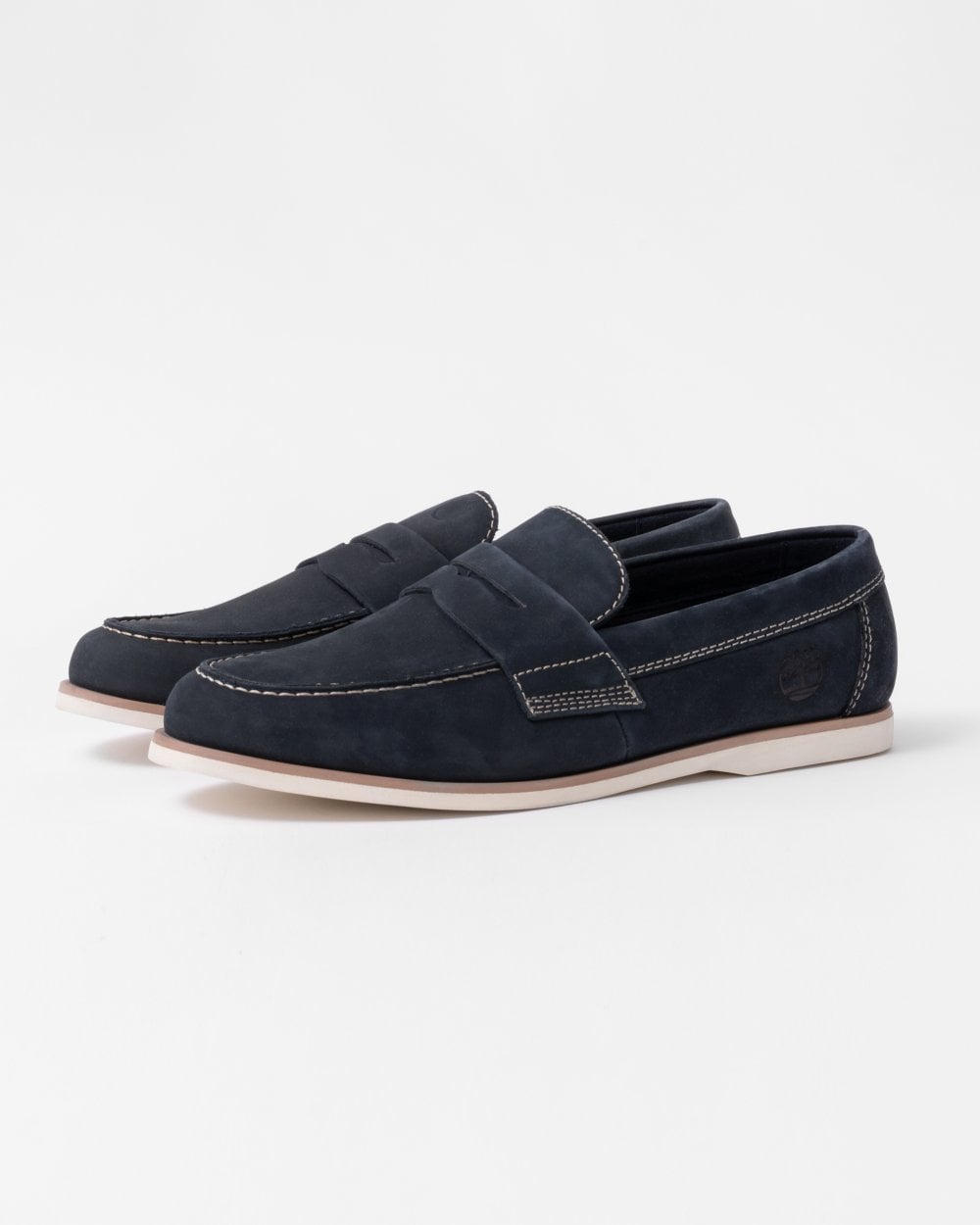 Timberland Mens Classic Slip-On Boat Shoes