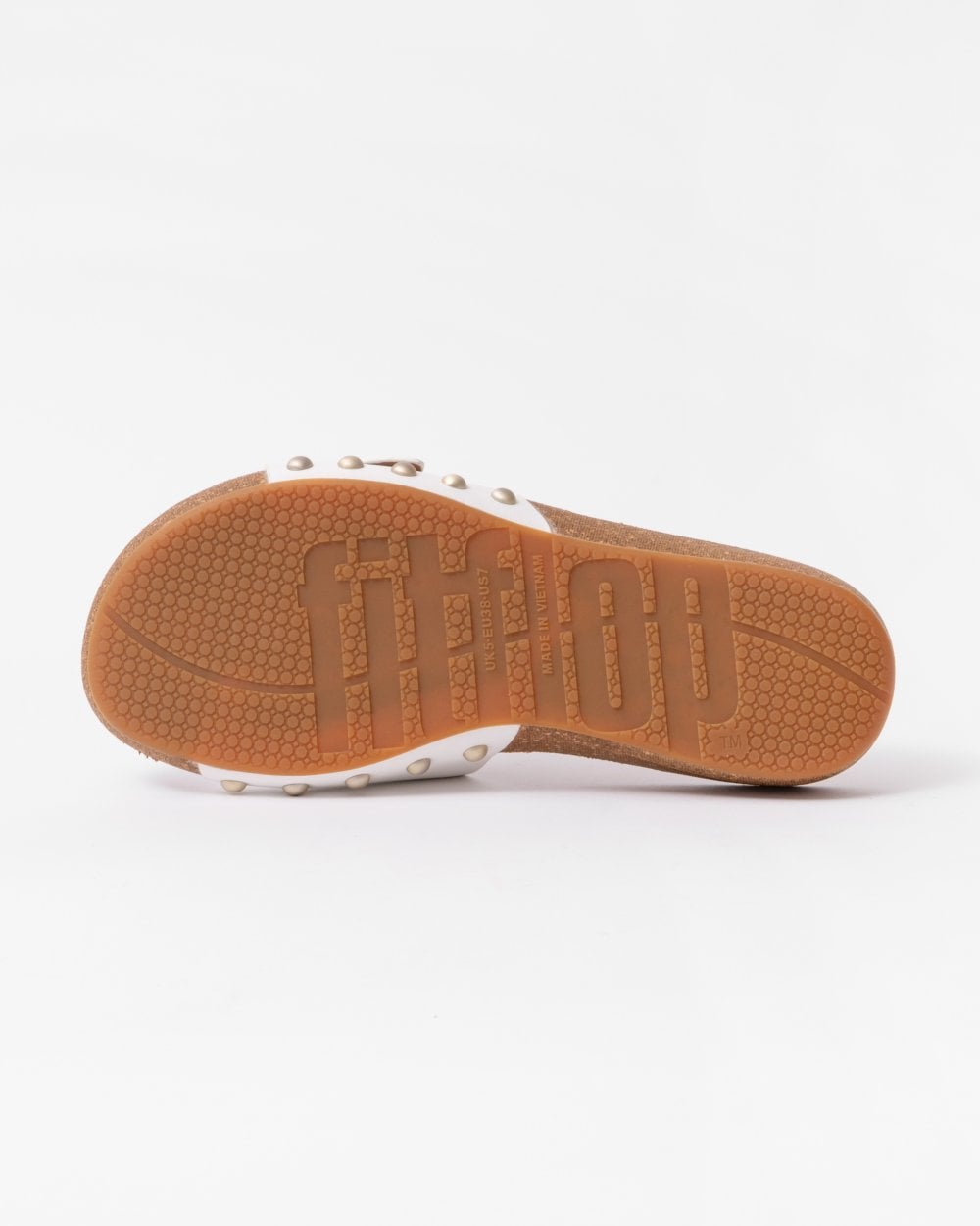 Fitflop IQushion Womens Adjustable Buckle Leather Slides
