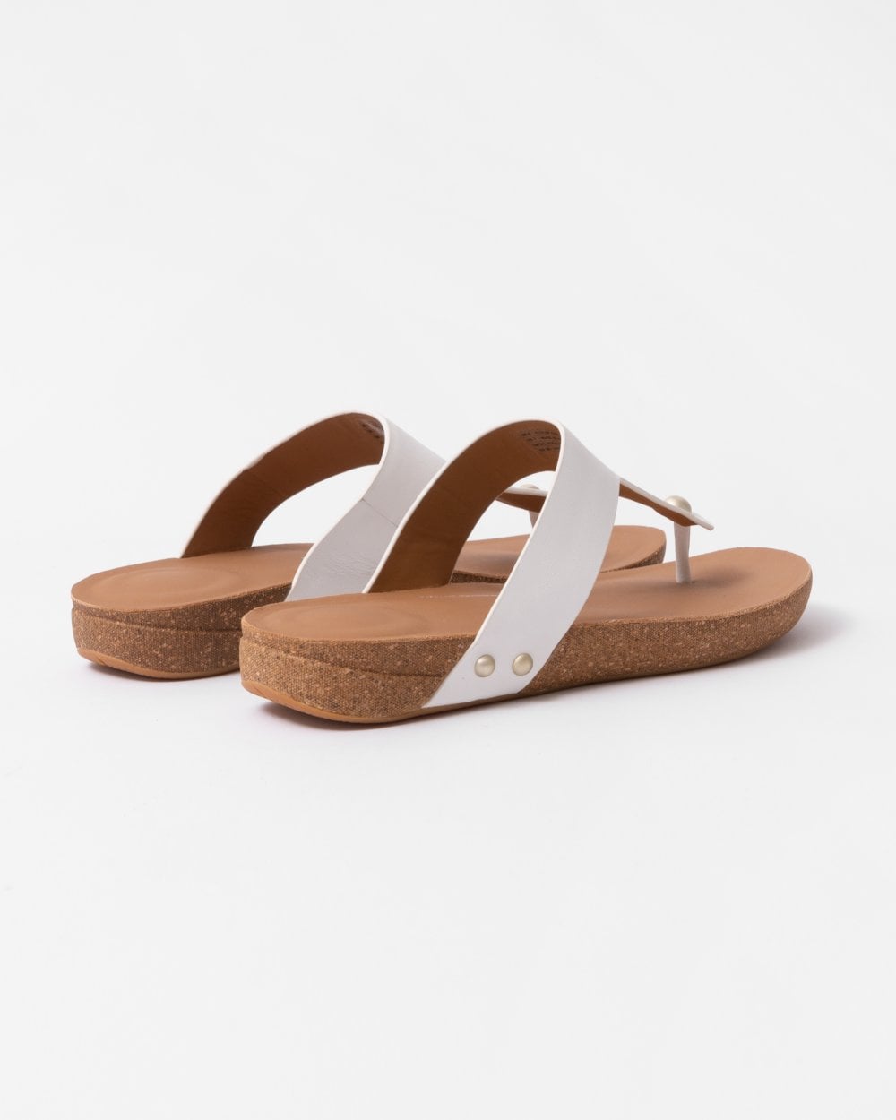 Fitflop IQushion Womens Leather Toe-Post Sandals