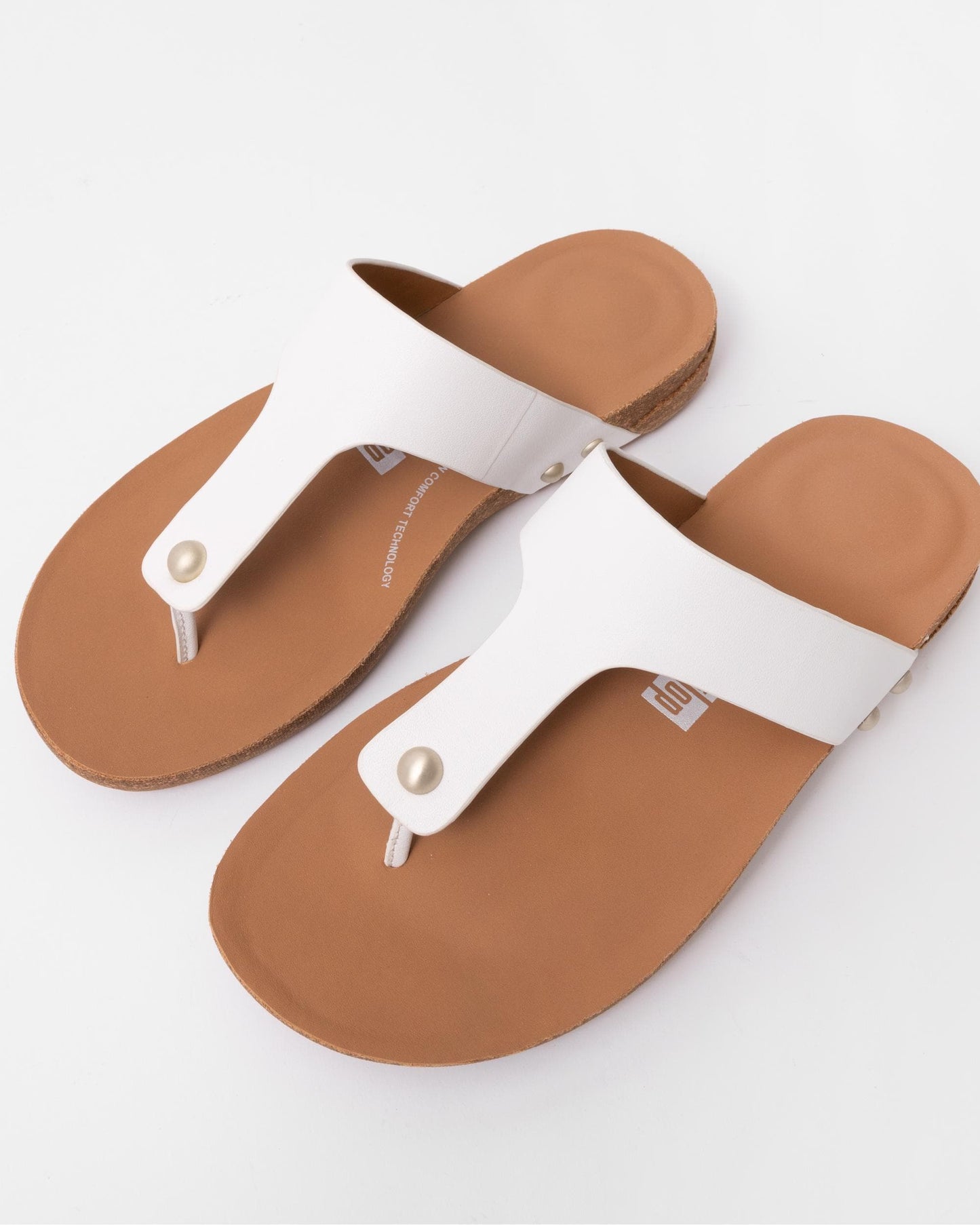 Fitflop IQushion Womens Leather Toe-Post Sandals